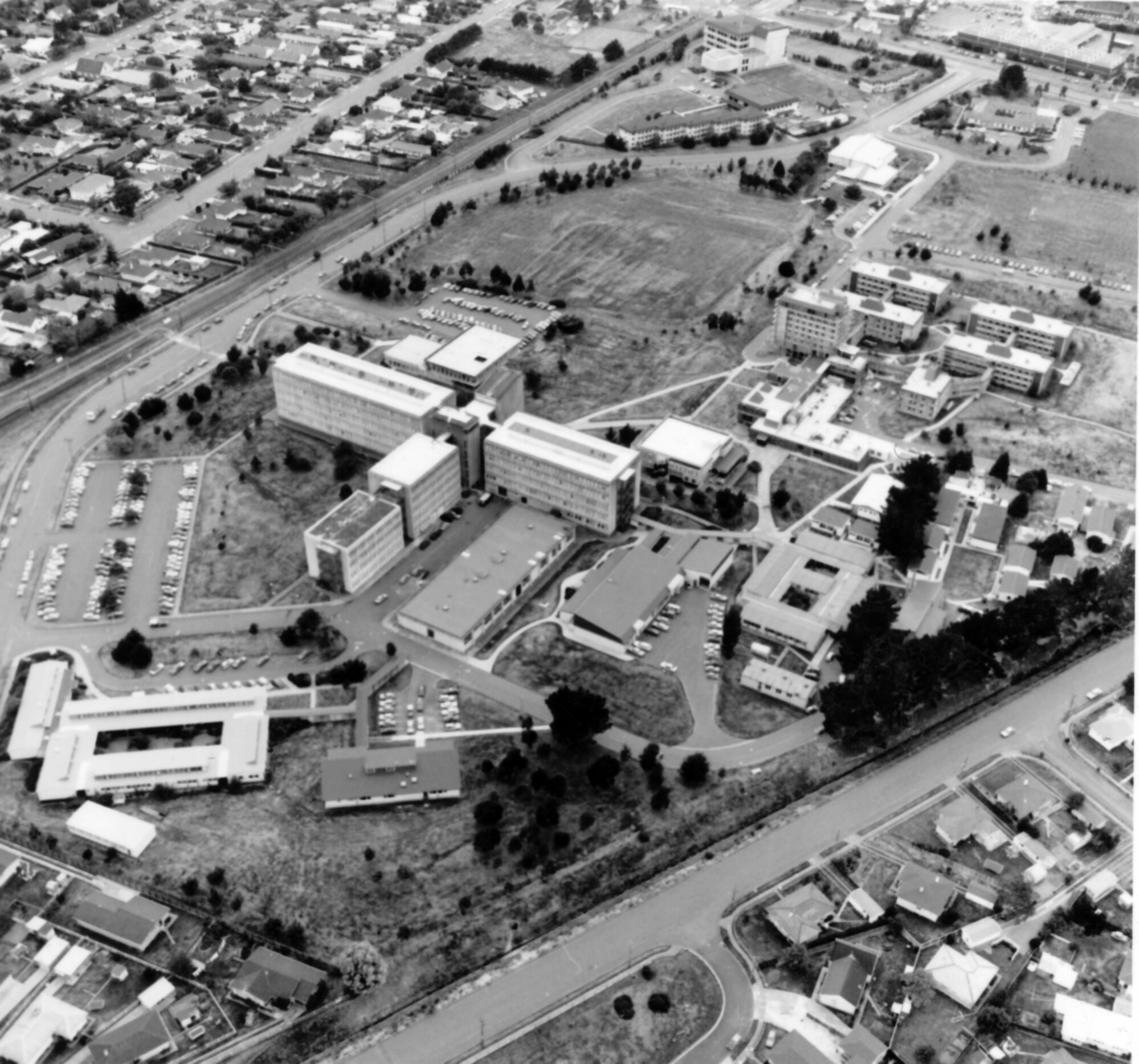 Central Institute of Technology; aerial view from the south-west.