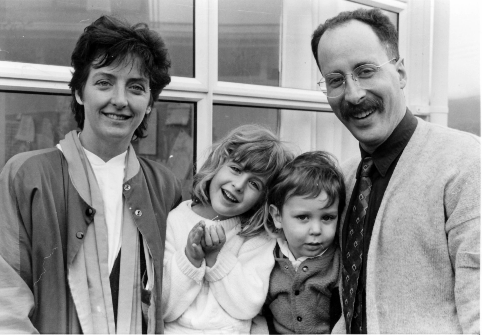 Central Institute of Technology staff; podiatry; Dr Marc Lindy, tutor; with wife Nanette and Hannah, Reuben.