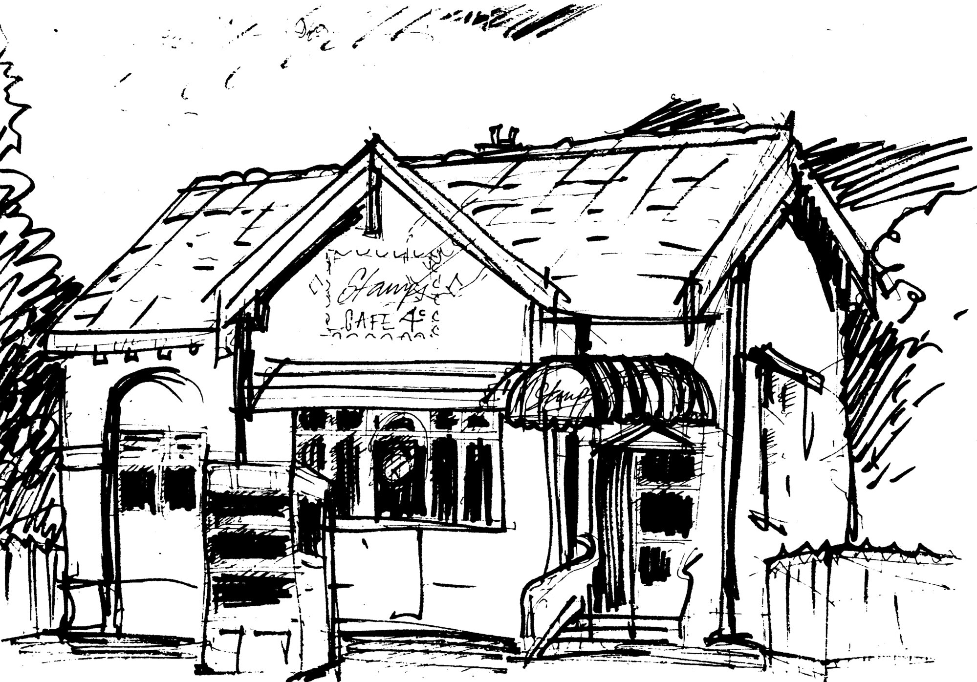 House, Fergusson Drive; No.  336; former Heretaunga Post Office, at Bathurst St; 'Stamps Cafe' proposal.