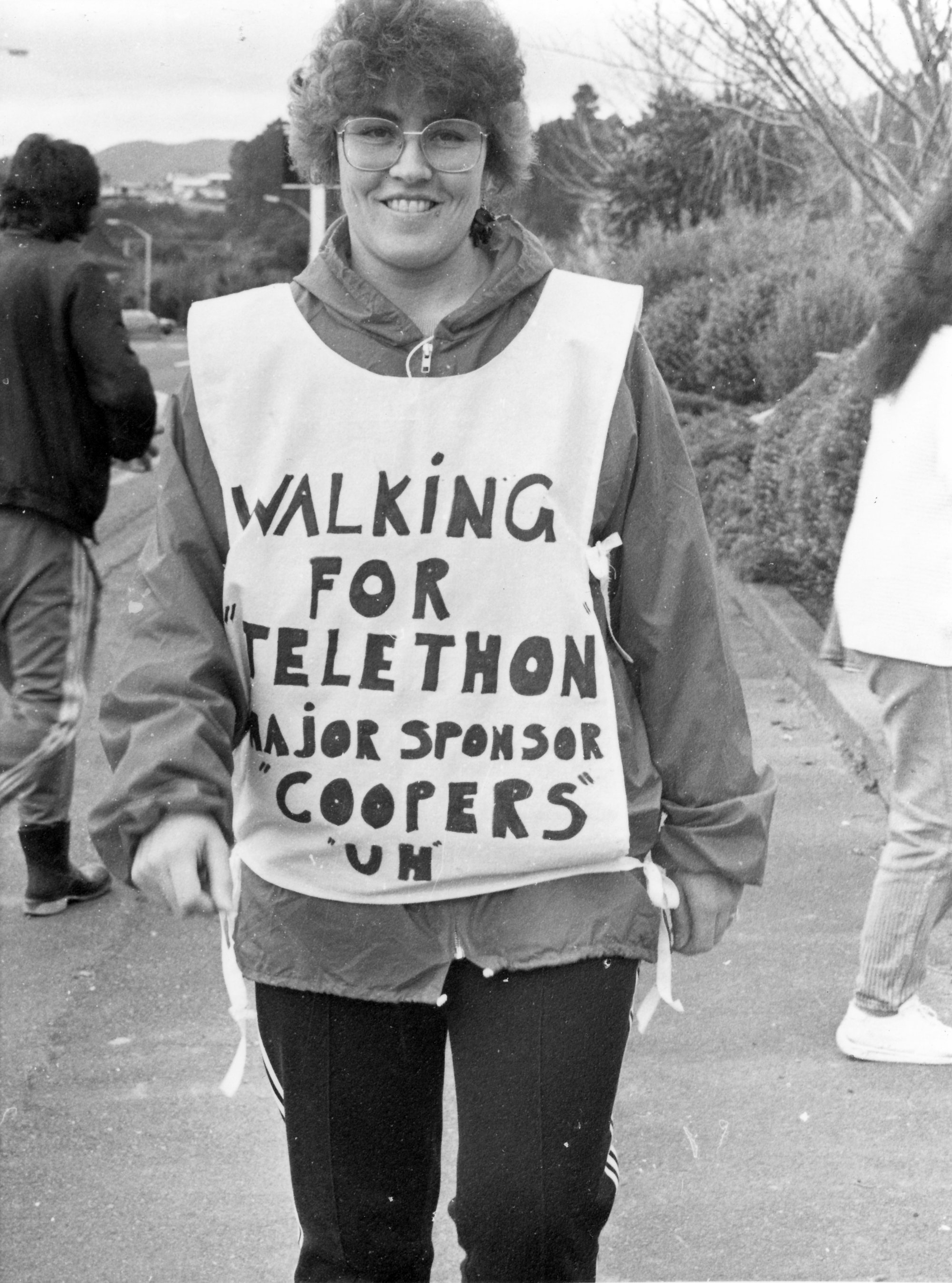 Telethon walk; Janet McCallum walks 35km from Featherston to Upper Hutt