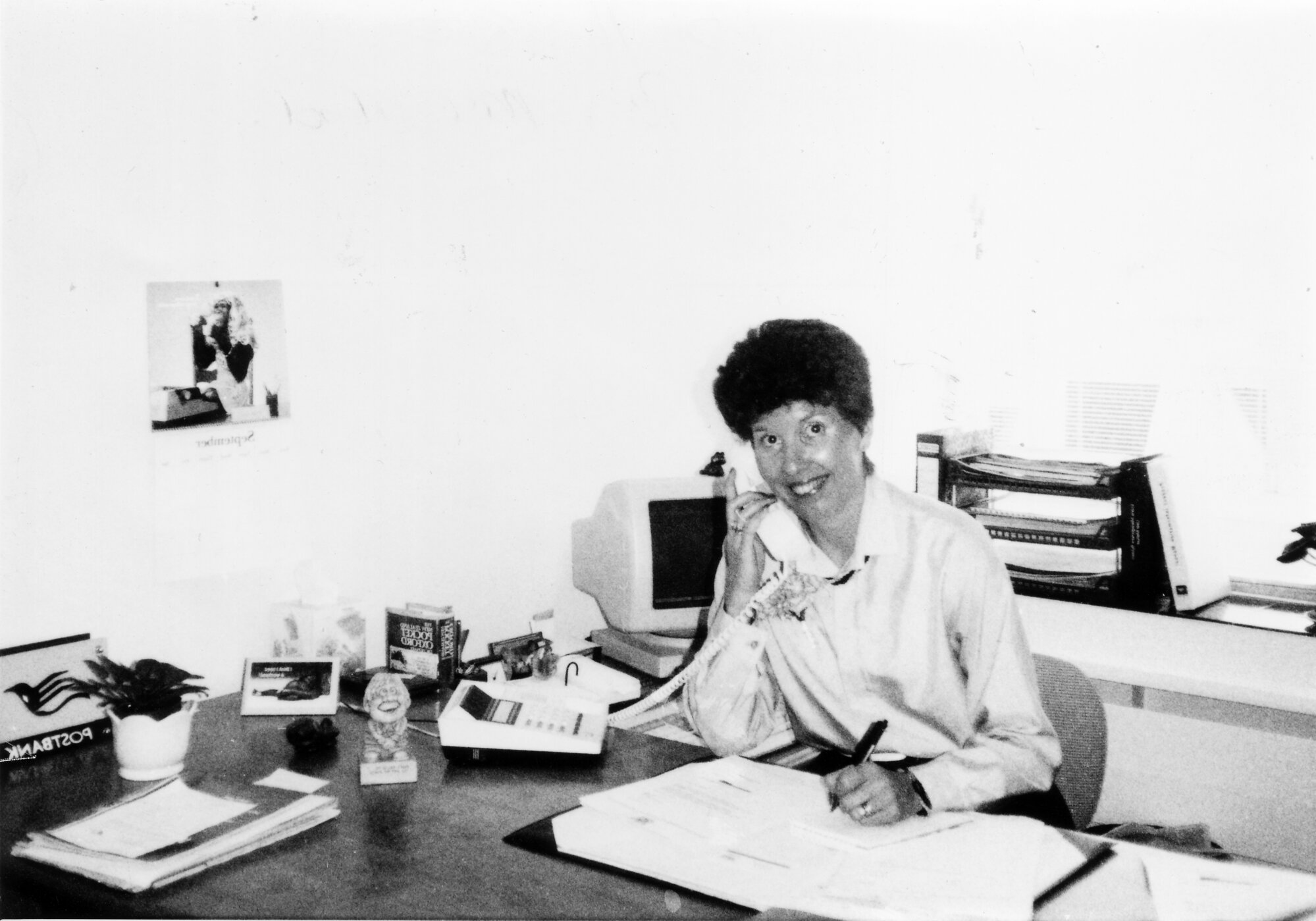Pam McLelland; Wellington region's Alfred Marks' Secretary of the Year.