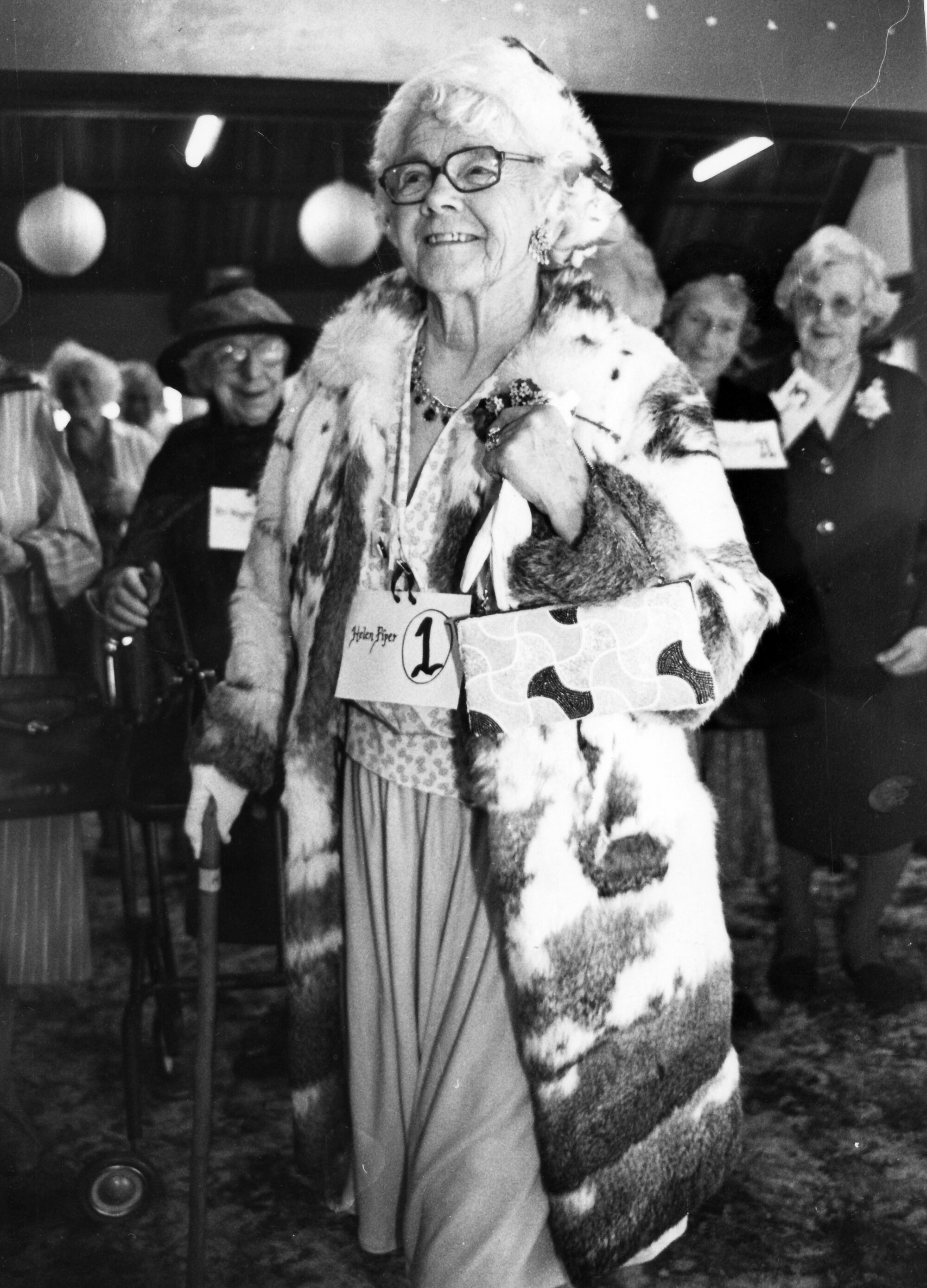 Helen Piper, 83, runner-up, 'Glamorous Grandmas' competition, Norman Kirk Home.