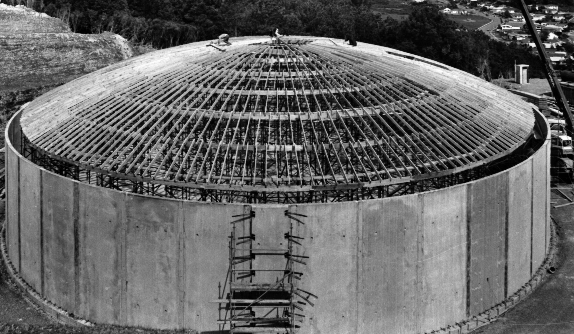 Timberlea; 6.1 megalitre reservoir, to relieve shortages.