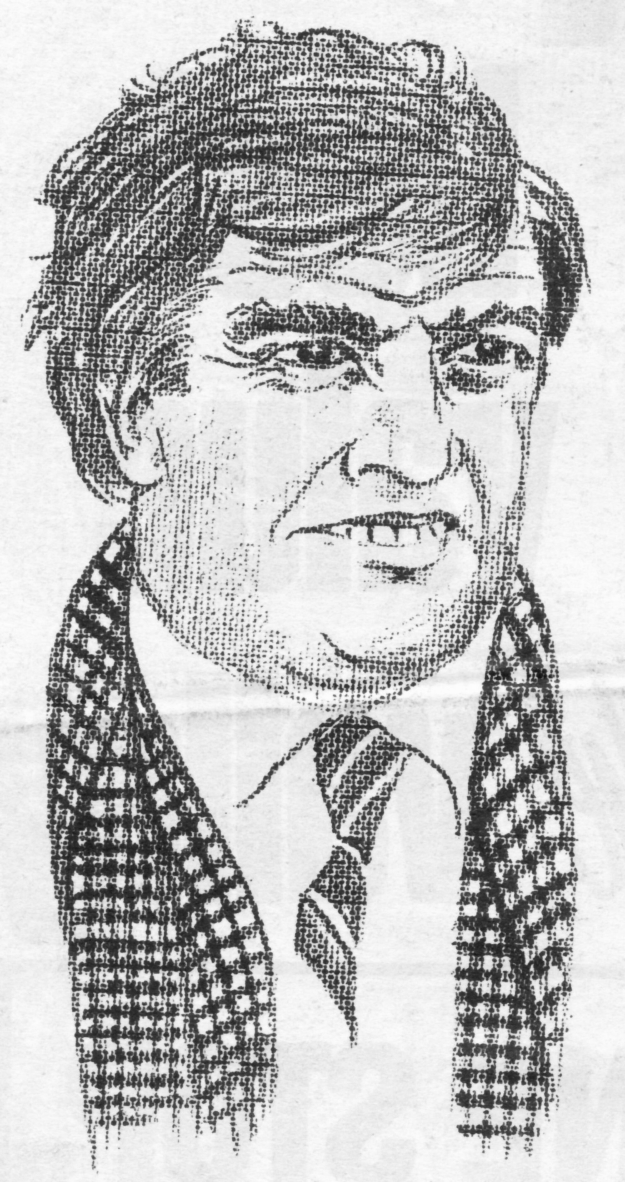 Earl Kirton; image used in "My first choice 'Best Value in the Valley'" advertisements