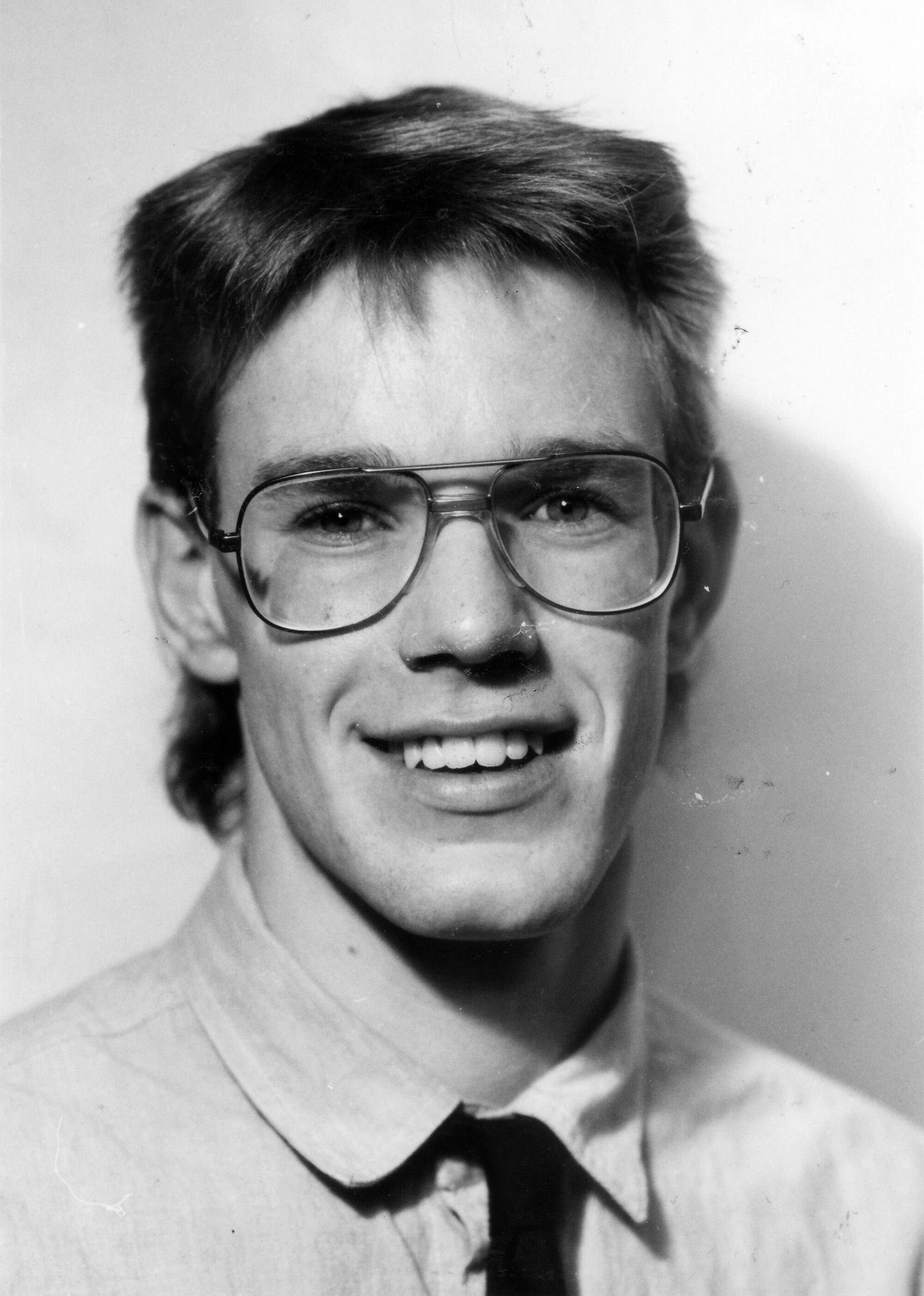 Upper Hutt College awards, 1988; joint dux; Chris More, with Rachel Robertson.