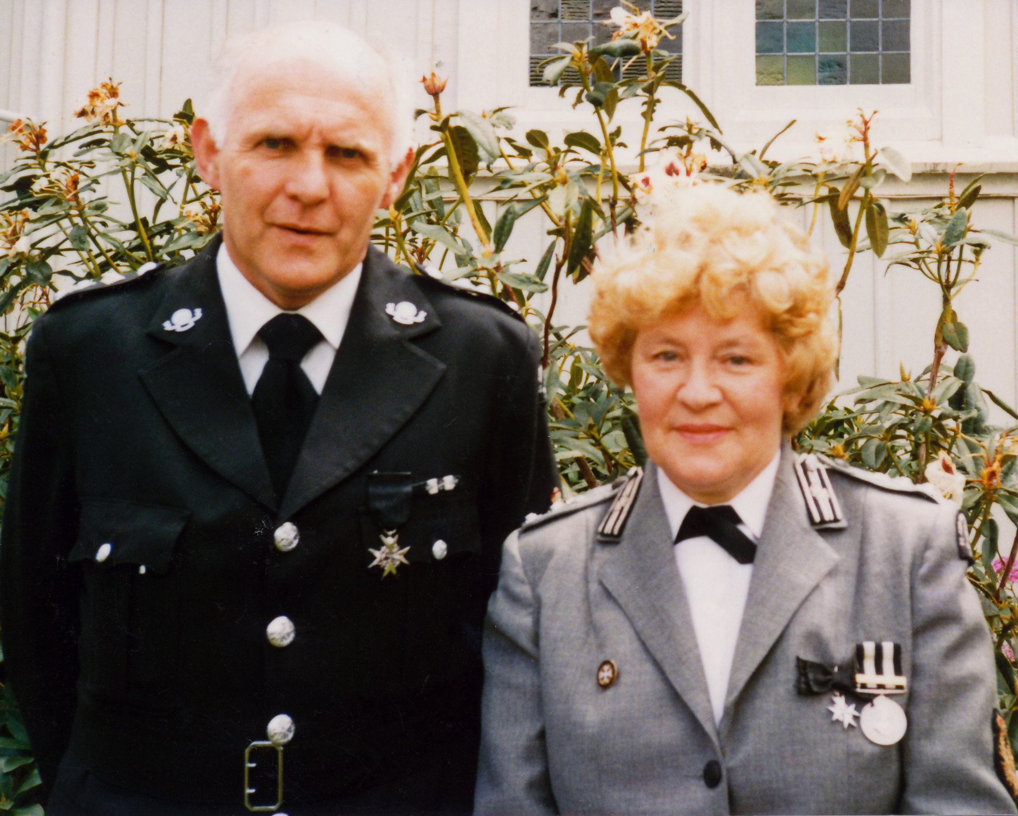 Alan Kitchen and Mavis Warren invested as members of the Order of St John of Jerusalem.