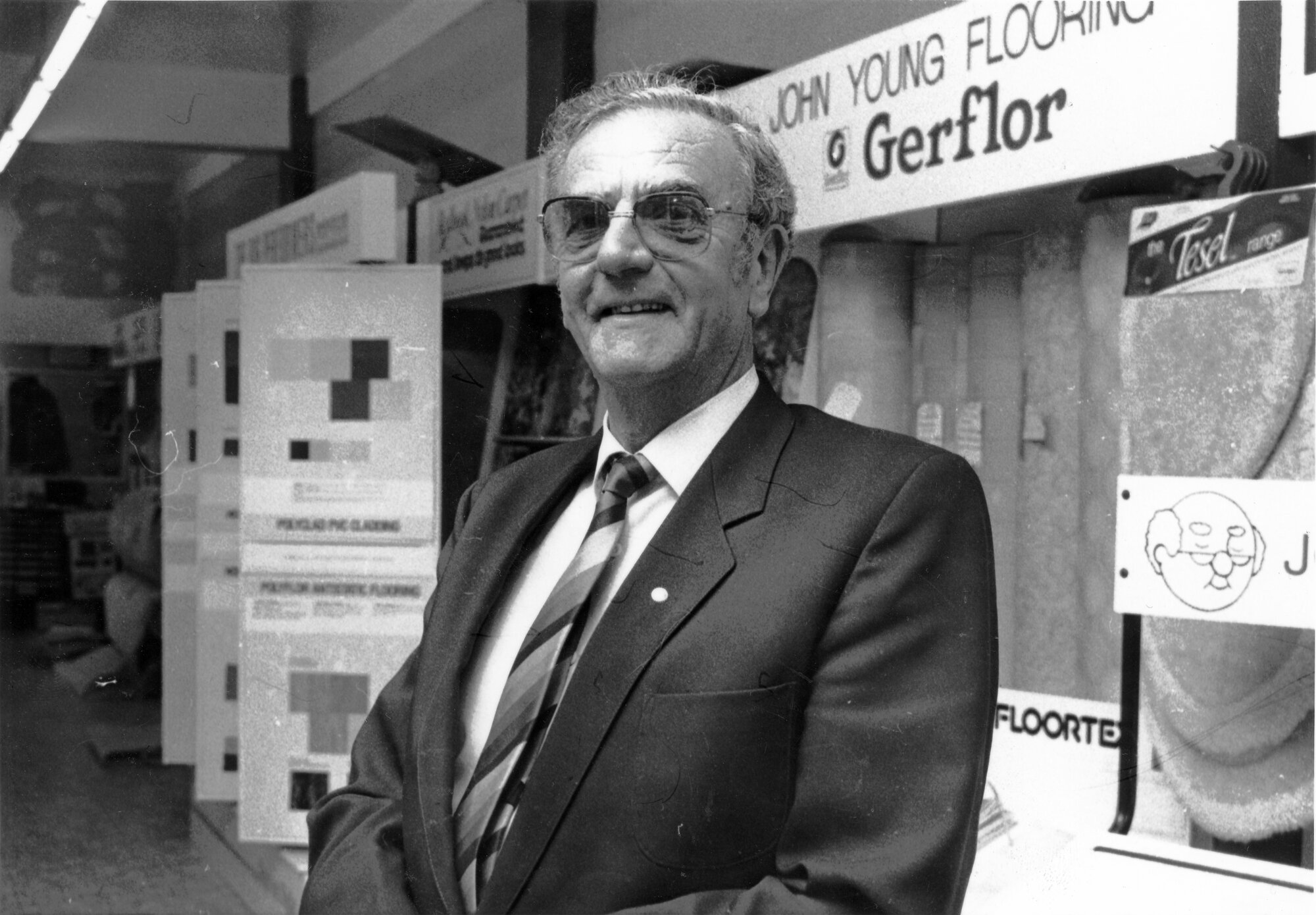 Specialist Floors (1979) Ltd (originally established in 1964), 8 Main Street; owner Ted Hunt.