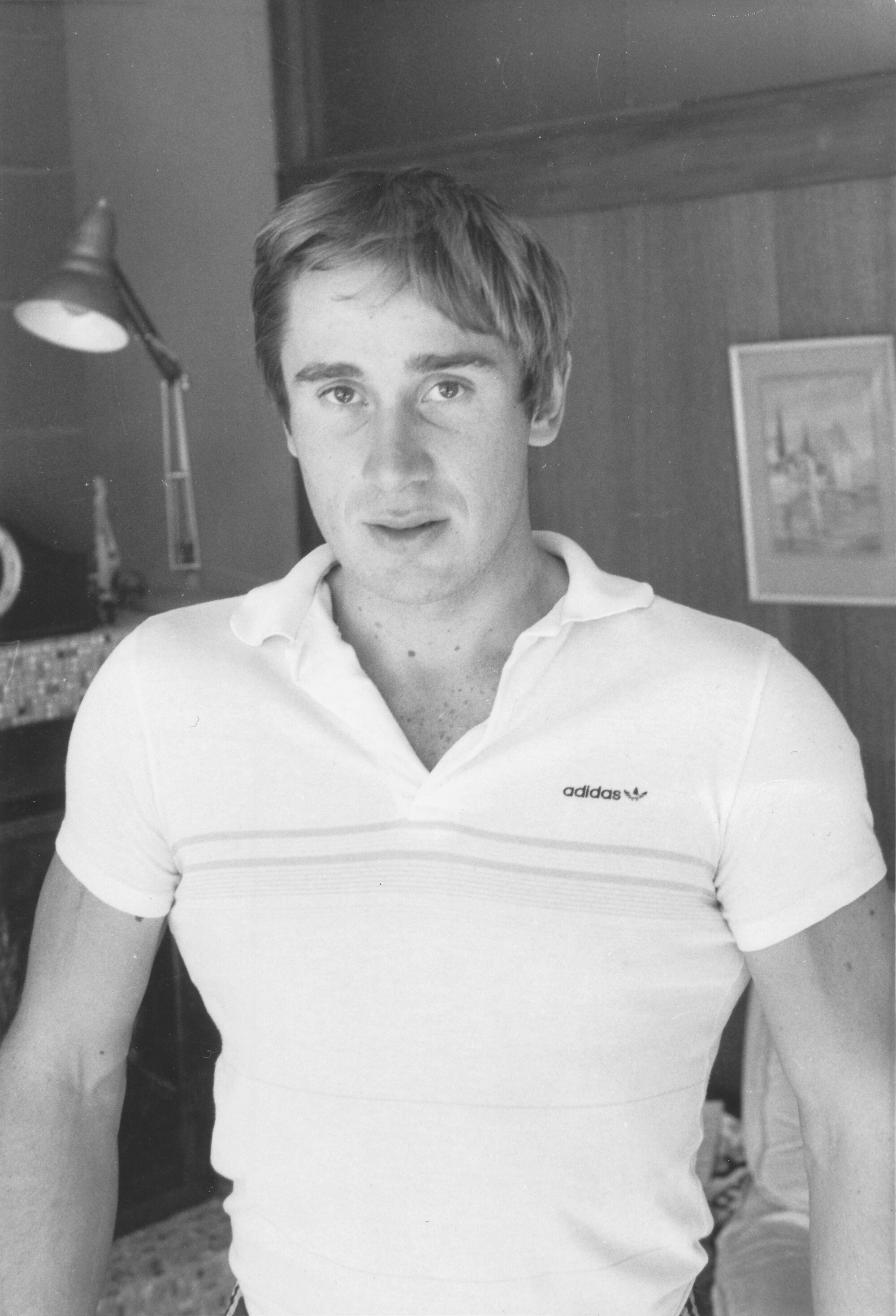 Policeman Steve Bruce, 23, back from Everest expedition.