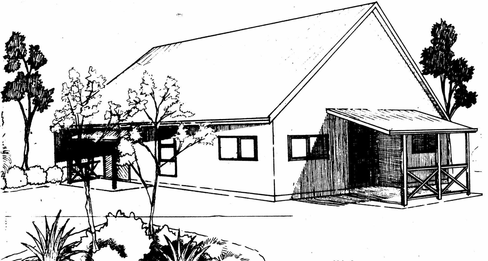 Timberlea Community Centre; first proposal