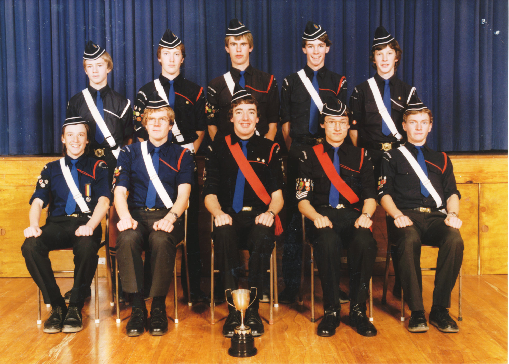 Boys' Brigade; Wellington Battalion Drill Competitions; 3rd Upper Hutt A squad and the French Cup.