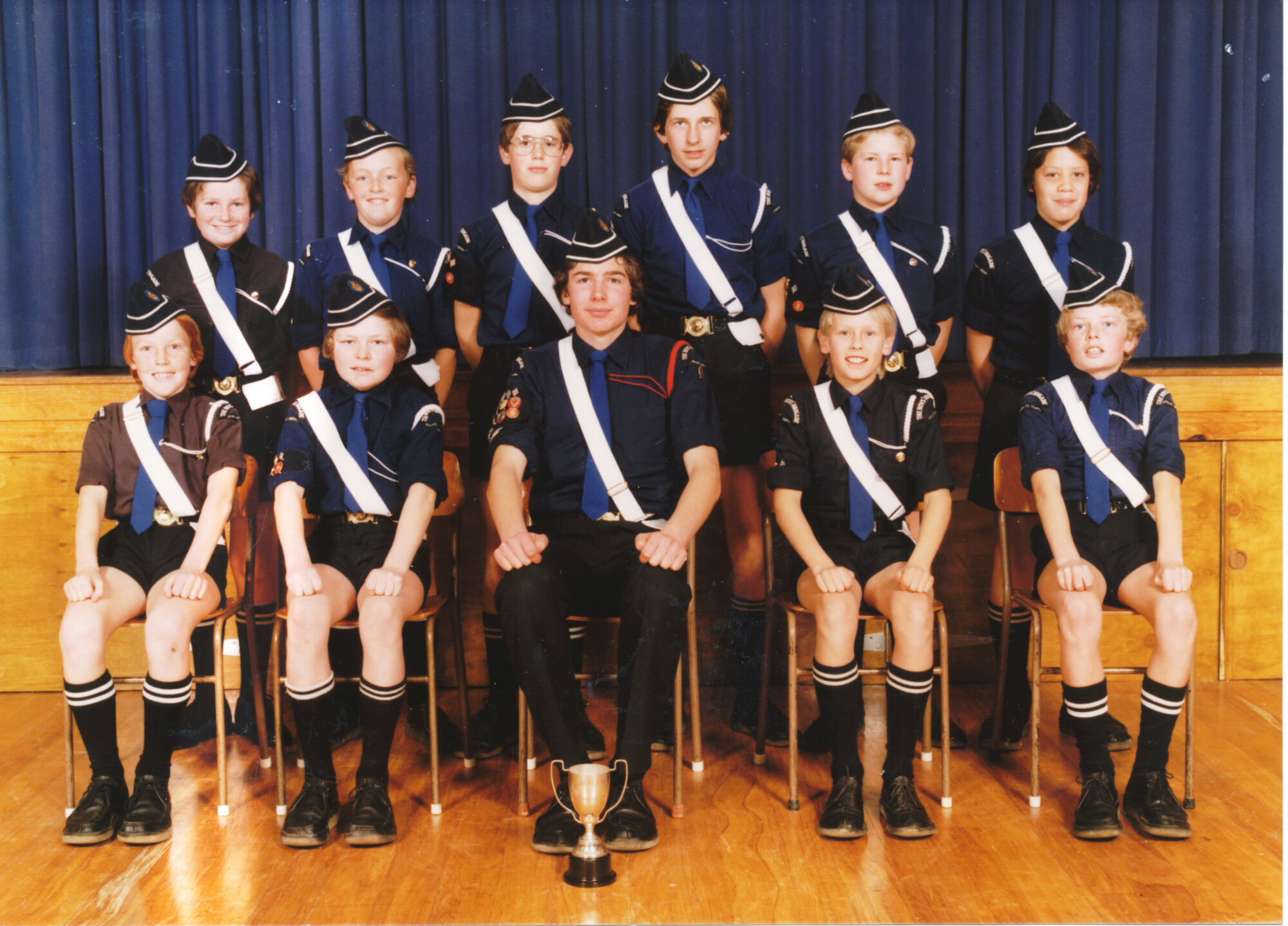 Boys' Brigade; Wellington Battalion Drill Competitions; 3rd Upper Hutt Novic squad and the St Andrews Cup.