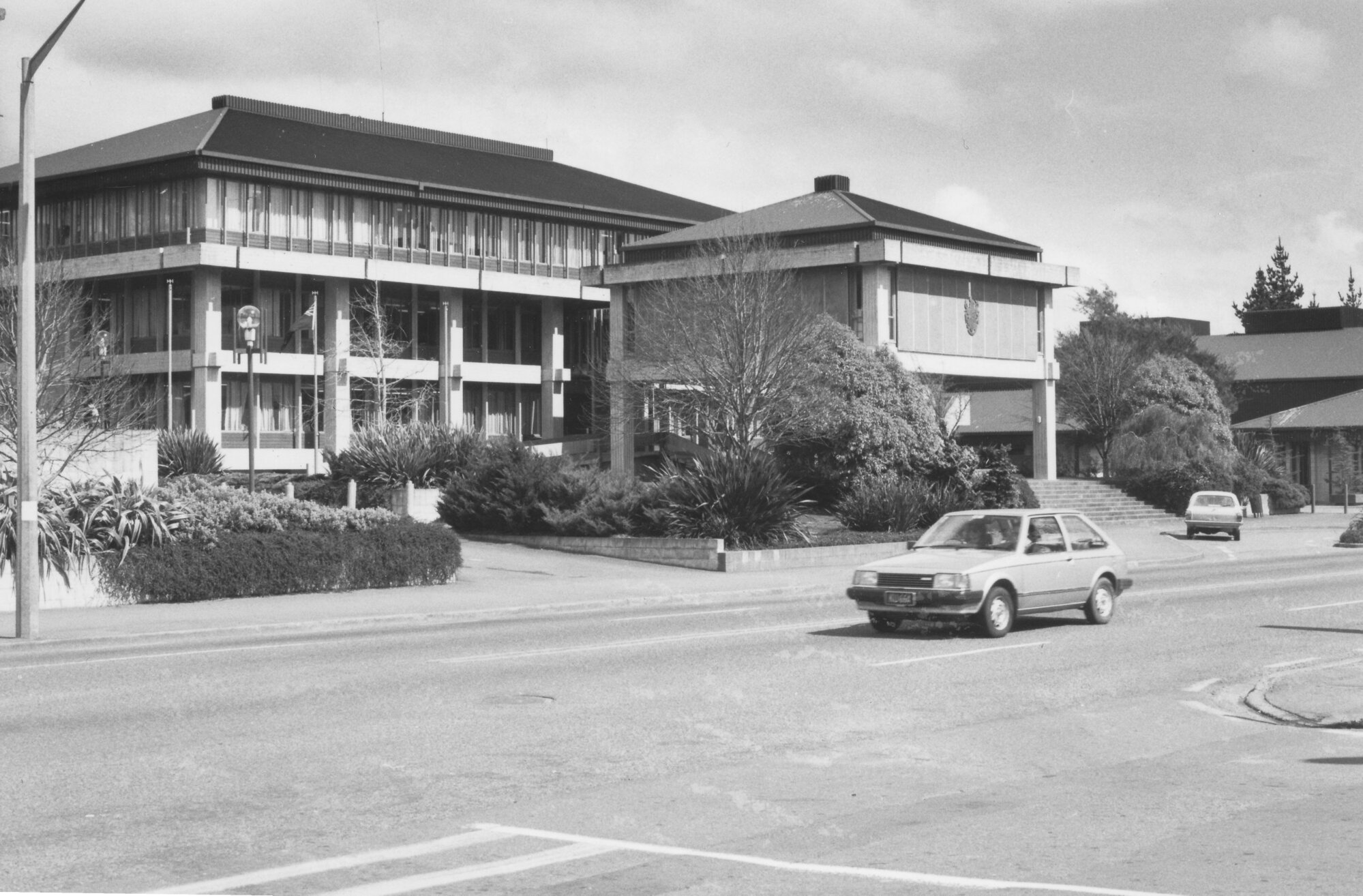Civic centre, from the north-east.