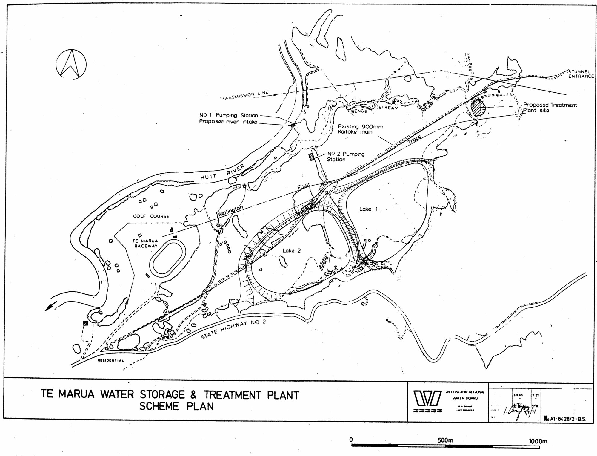 Macaskill Lakes; scheme plan, 1980