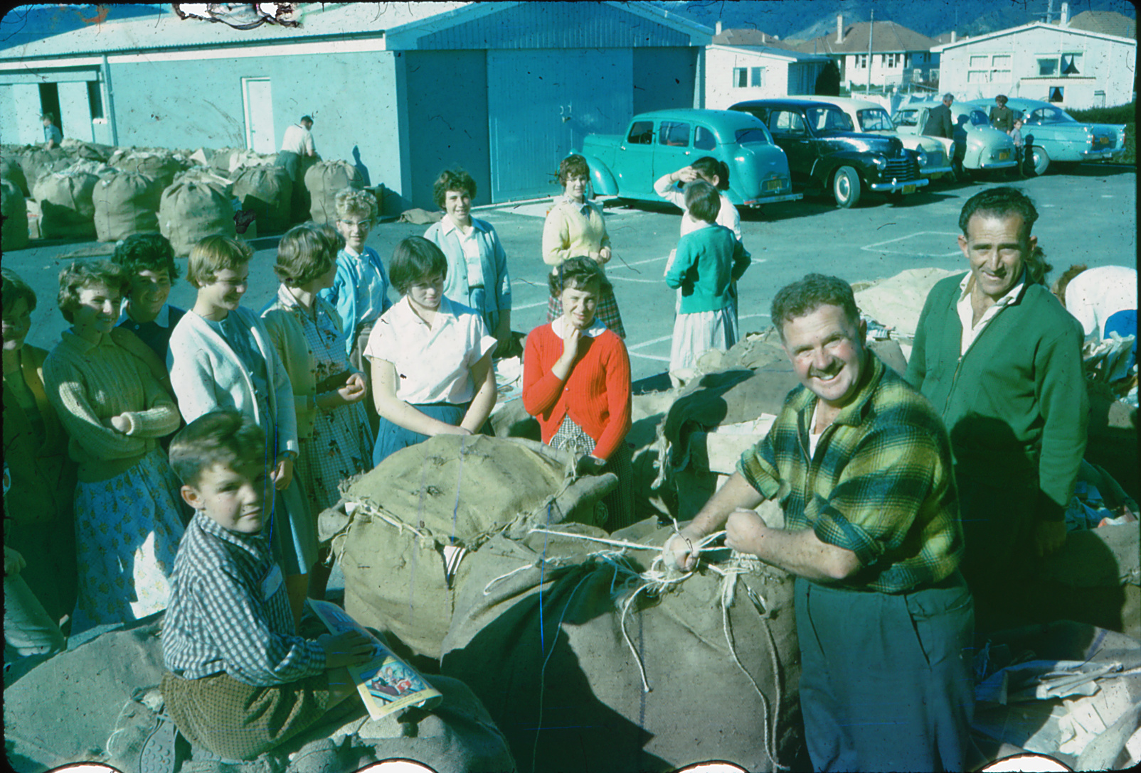 Upper Hutt College Paper Drive (4) 1963