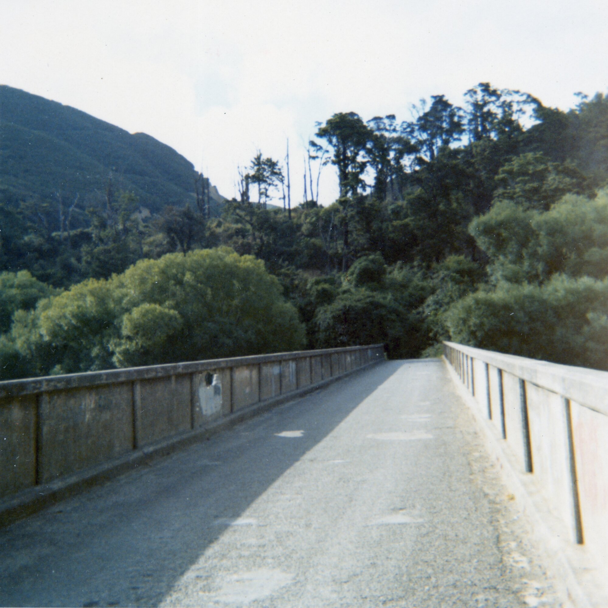 Moonshine Bridge 1; replaced by curved bridge. 