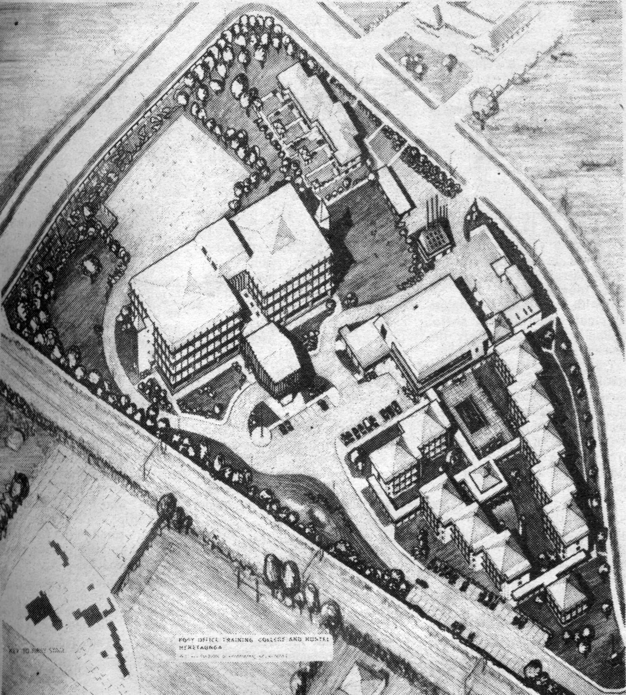 Post Office Training College (now Messines Defence Centre) proposal
