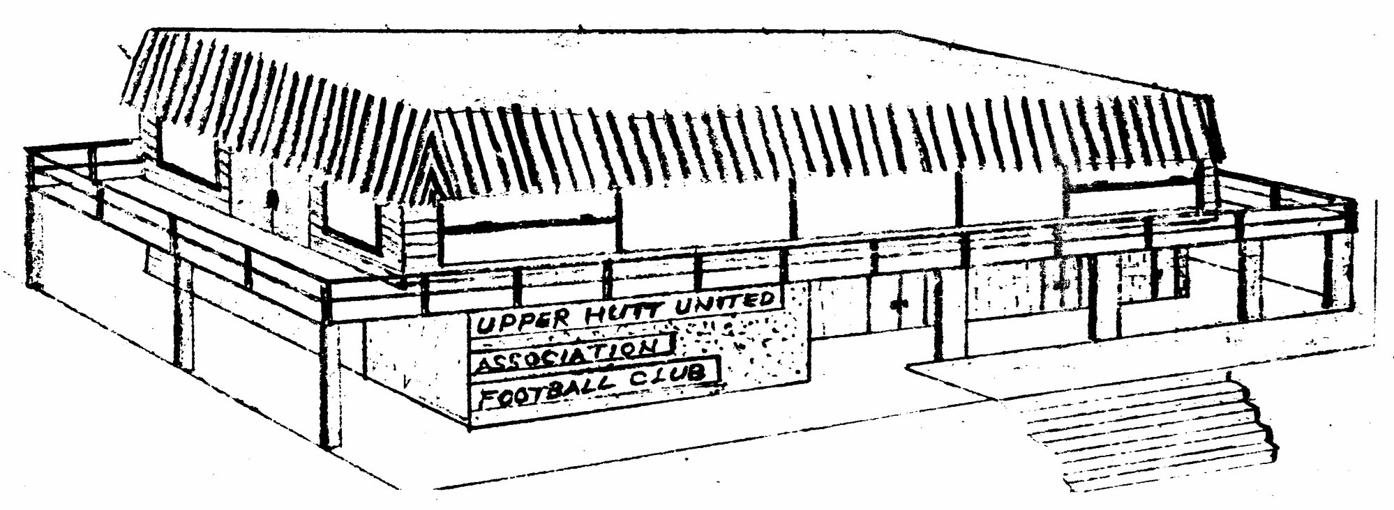 Association football; Upper Hutt United; proposed club house and changing rooms, Aakairangi Park