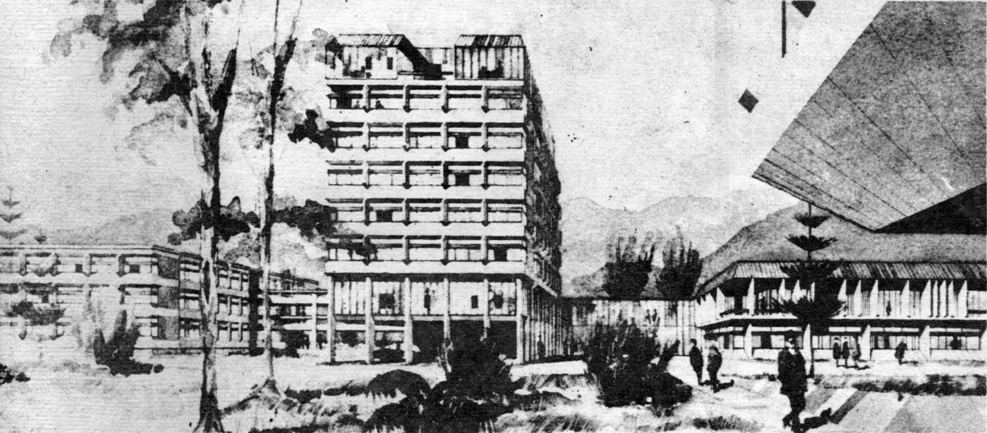 Central Institute of Technology buildings; halls of residence and school of hotel administraton announced