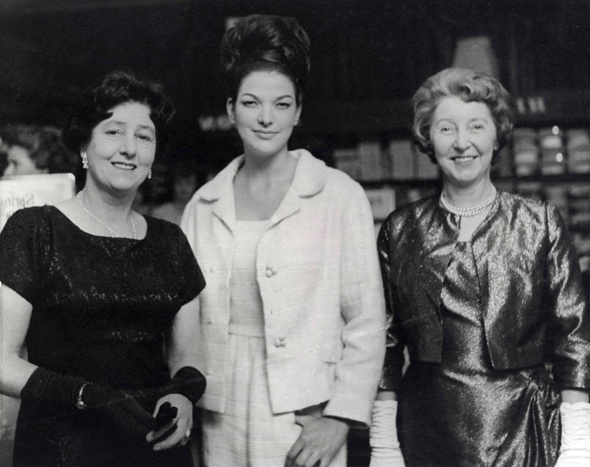 Hazelwoods group; Mrs Burgess, Miss N Z (Gay Phelps), Mrs Codyre.