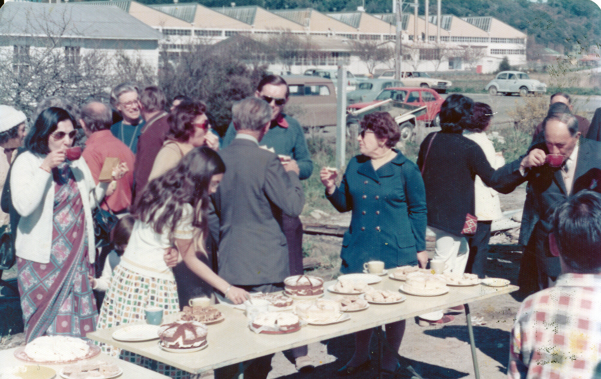Ōrongomai marae 1975; dedication service at site, September 13.