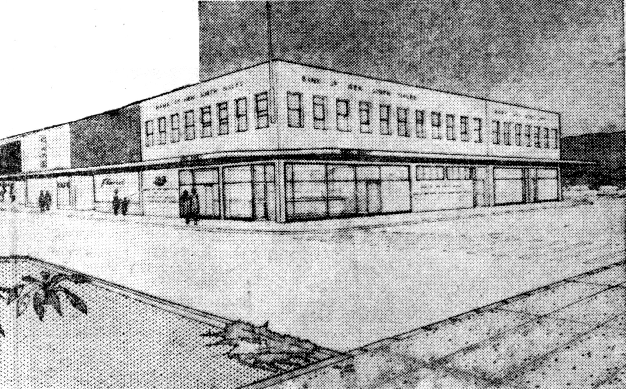 Main and Russell streets; new building for Bank of New South Wales and Mark &amp; Wood