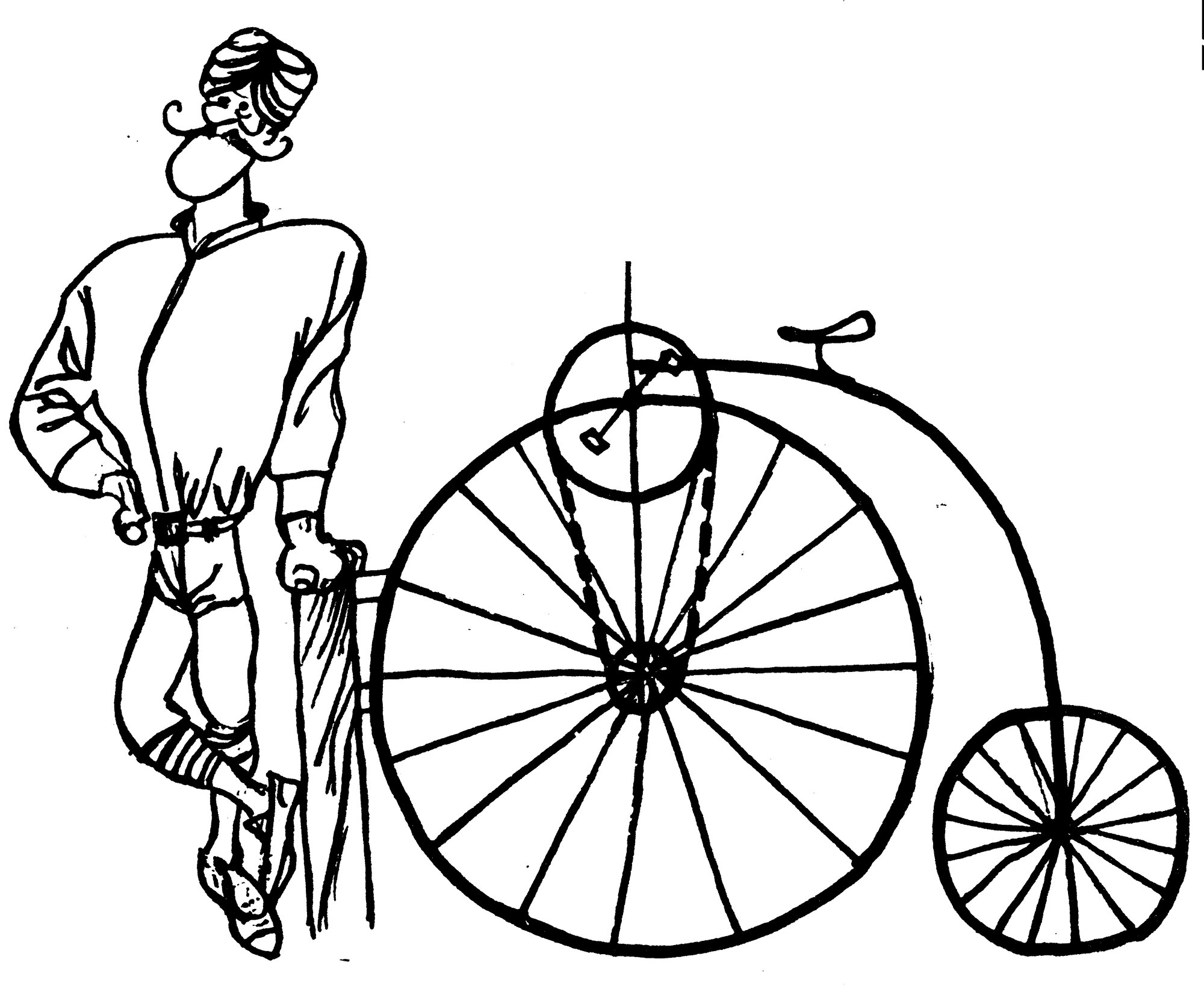 Bombay Bicycle Bar &amp; Bistro; advertising logo