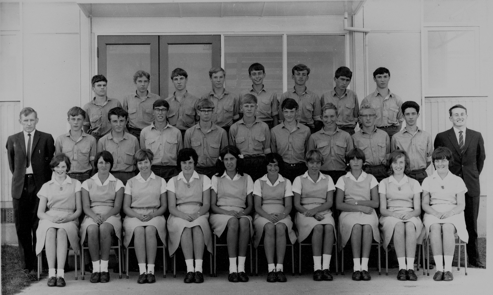 Upper Hutt College 1967; form 6B1