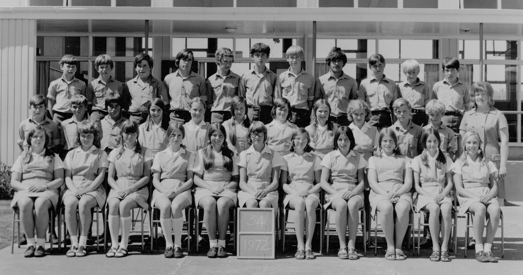 Upper Hutt College 1972; form 3.4