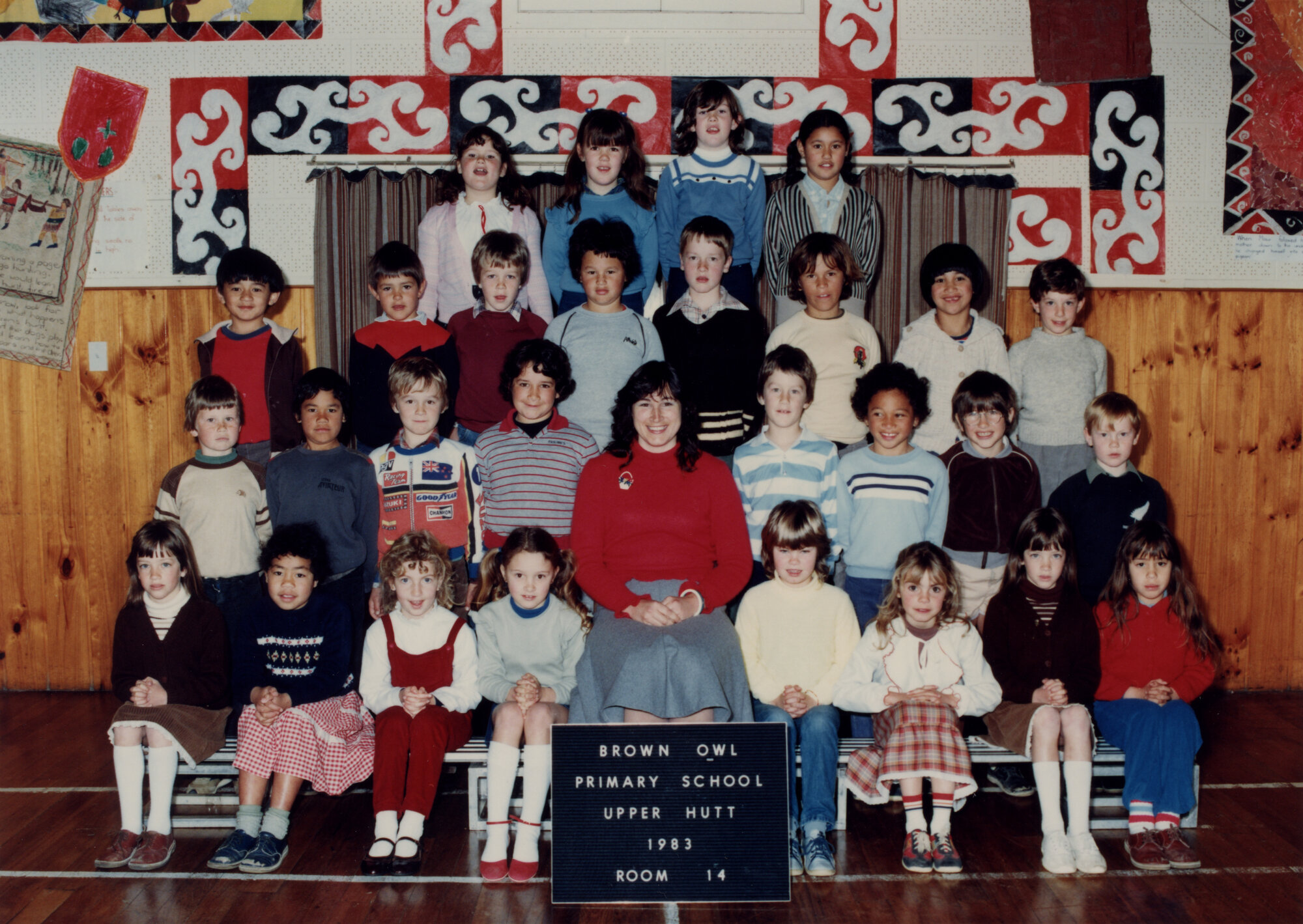 Brown Owl School 1983 Room 14; teacher Miss Balfour.