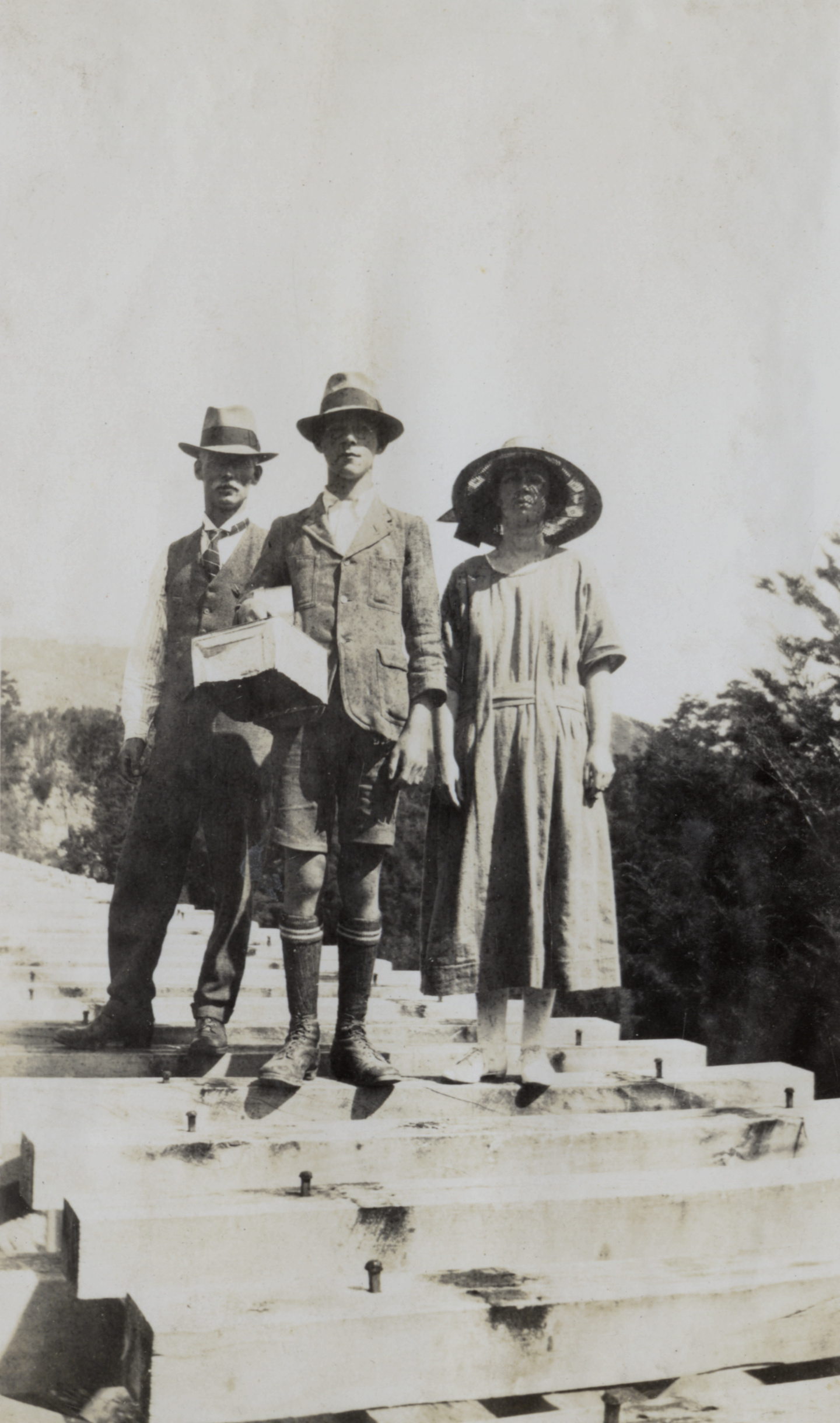 J.A., Hector and Myrtle Hazelwood, Maymorn