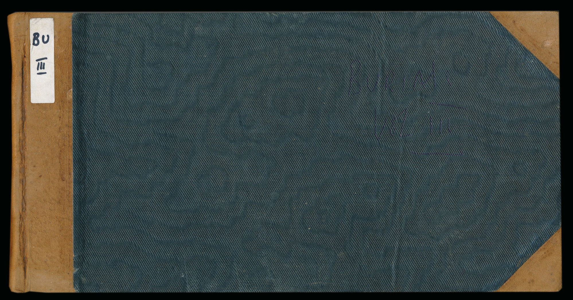 St John's Anglican Church, Trentham; Register of Burials; 1909-1943