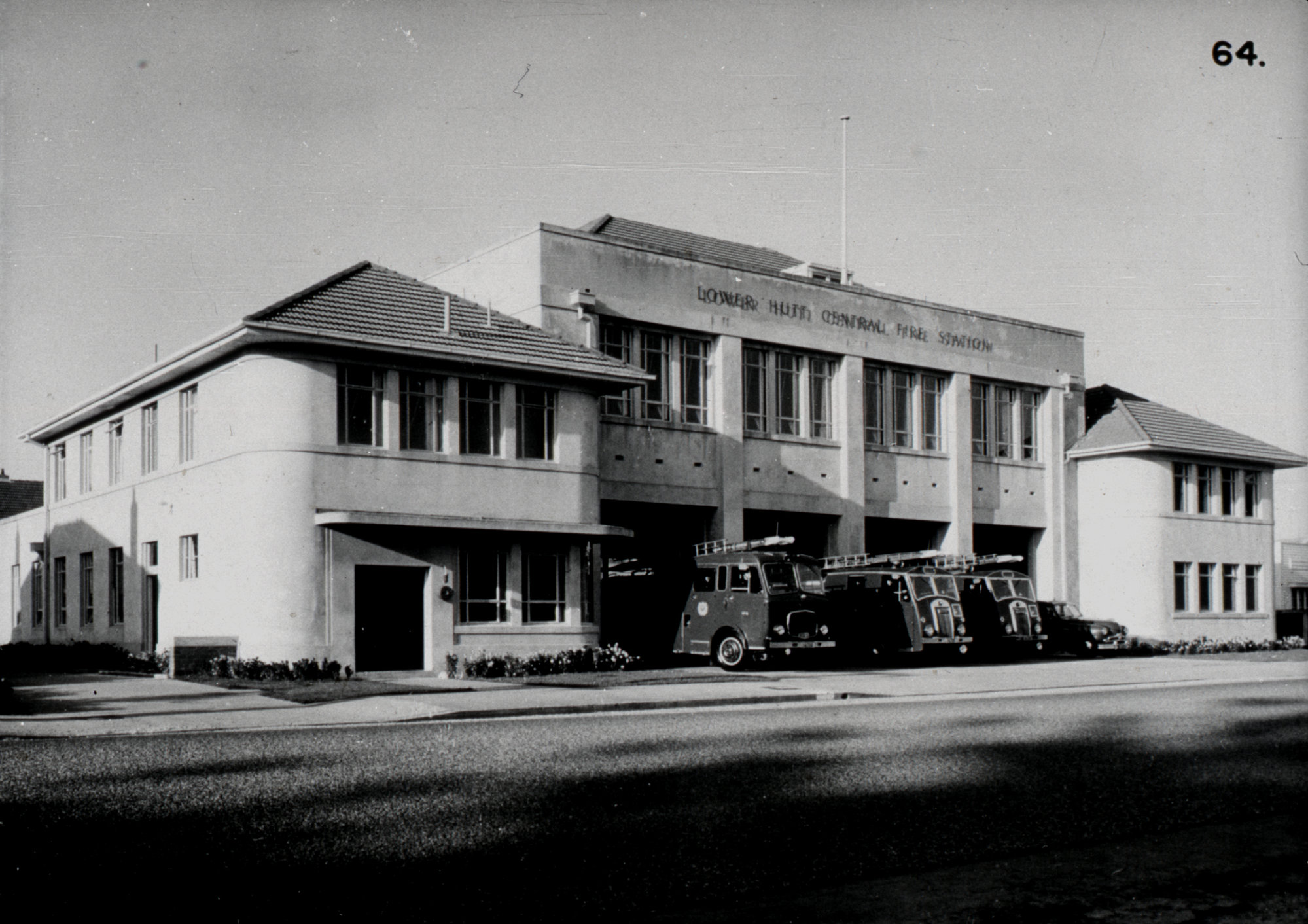 Hutt Valley History 64; Accelerated Progress; Lower Hutt Central Fire Station