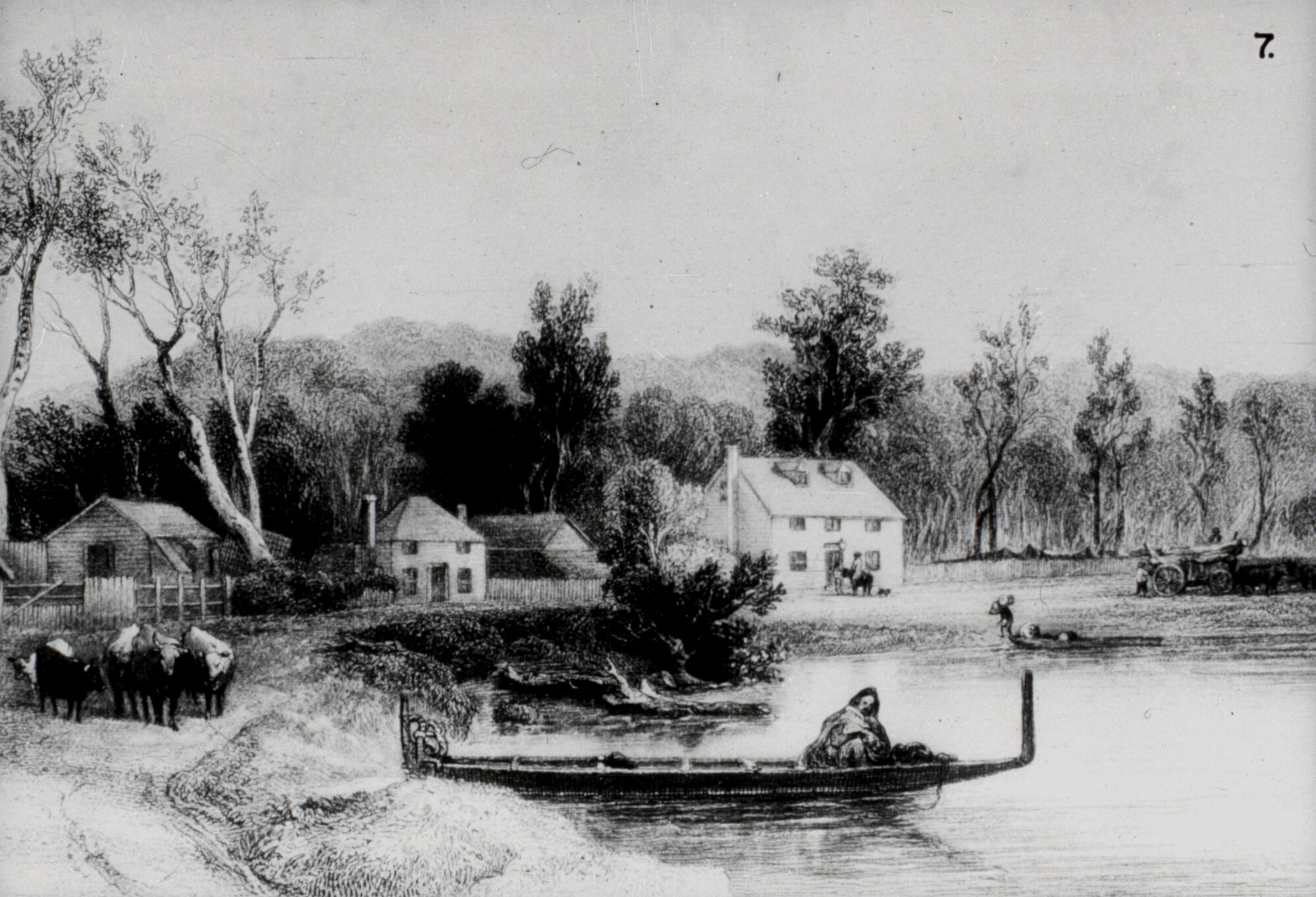 Hutt Valley History  7; Early History 007; Burcham's Aglionby Arms Hotel