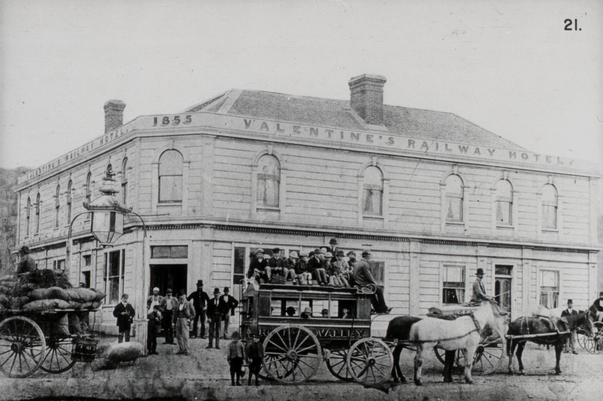 Hutt Valley History 21; road transport; three different vehicles.