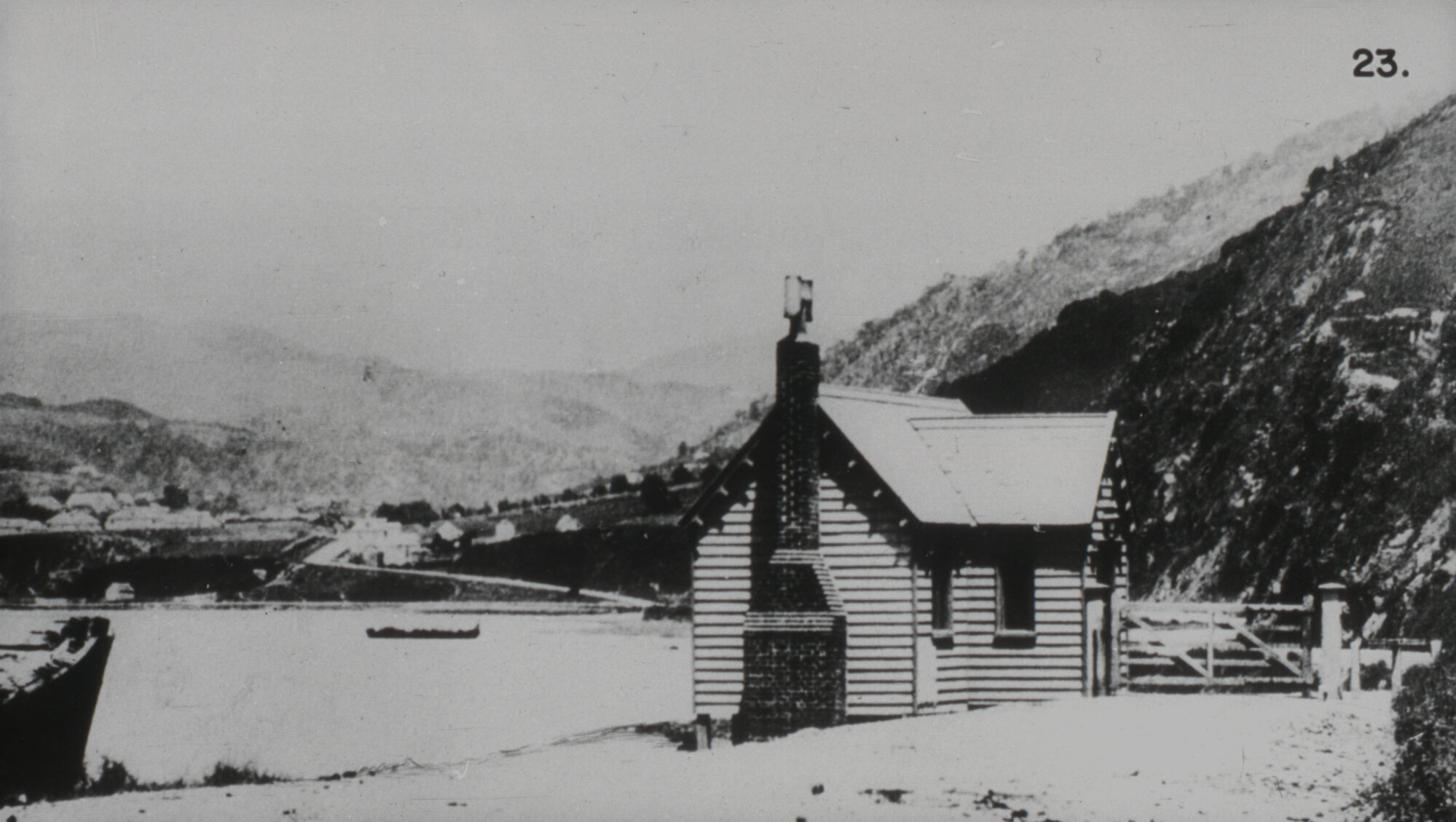 Hutt Valley History 23; Road Transport; toll booth on Wellington road