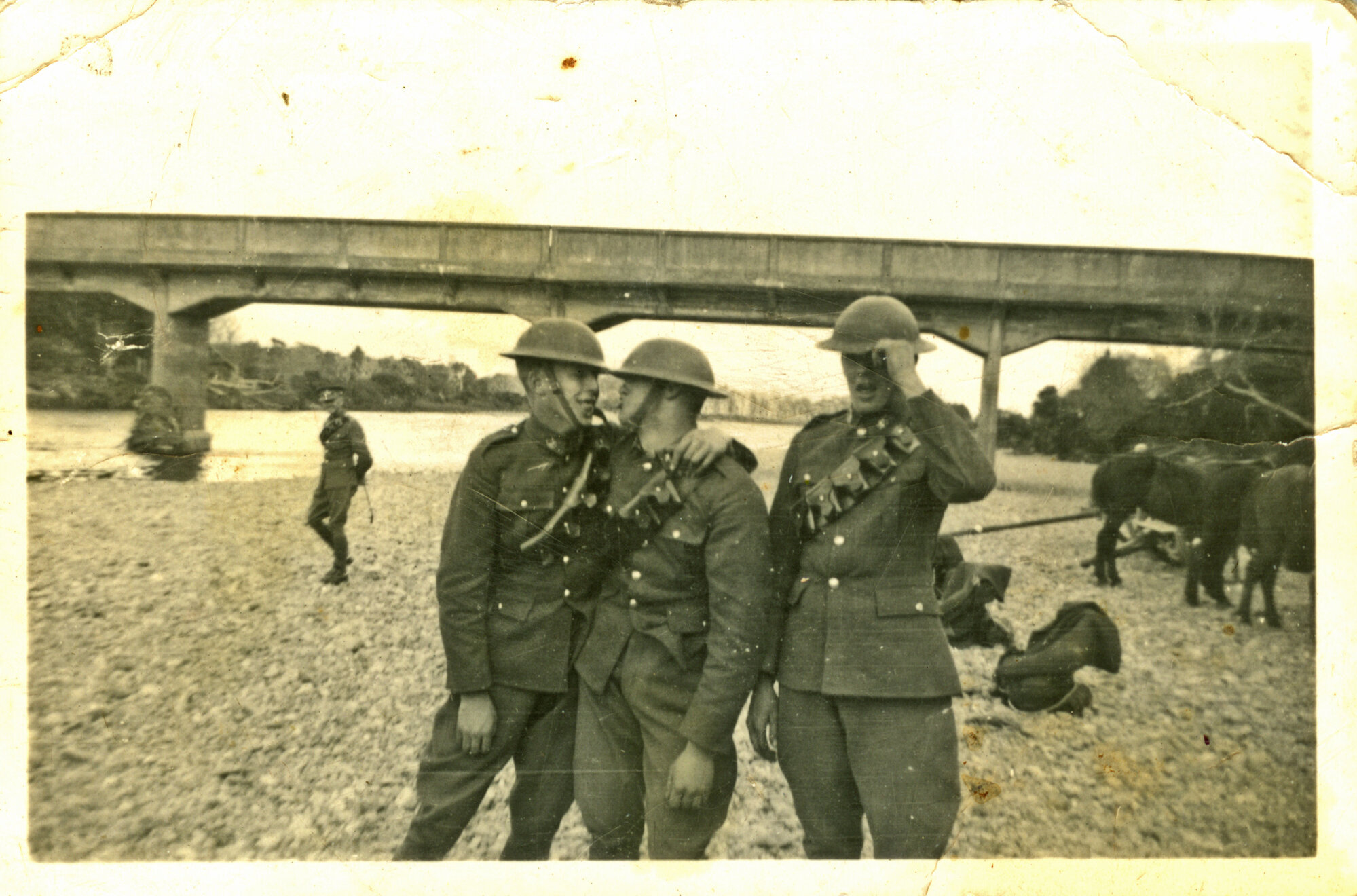 Artillery exercise, Moonshine Bridge, c1937-38 01