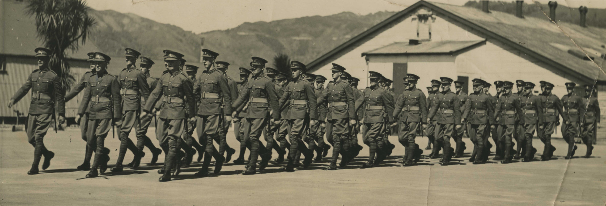 E. G. Taylor church parade 10 Wing, late 1937