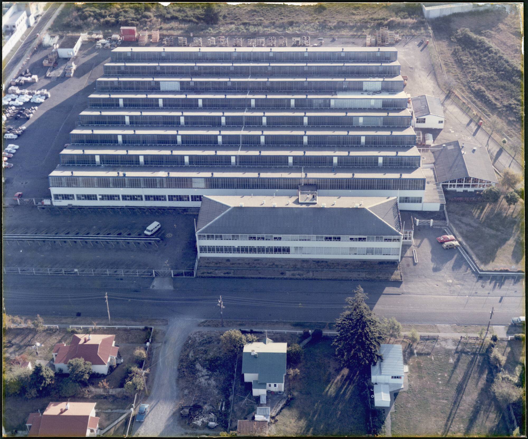 Aerial photo General Motors parts warehouse and surrounds (2 of 3)