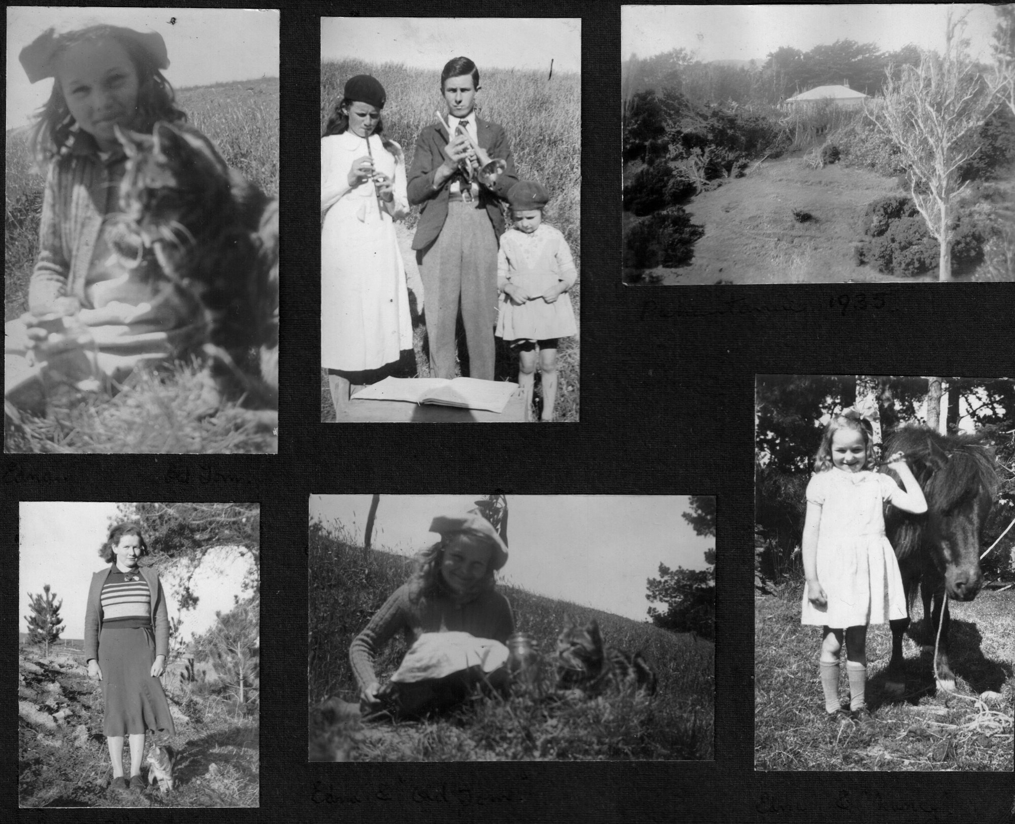 Flora Hoskins (n&eacute;e Danahay) Photograph Album 1