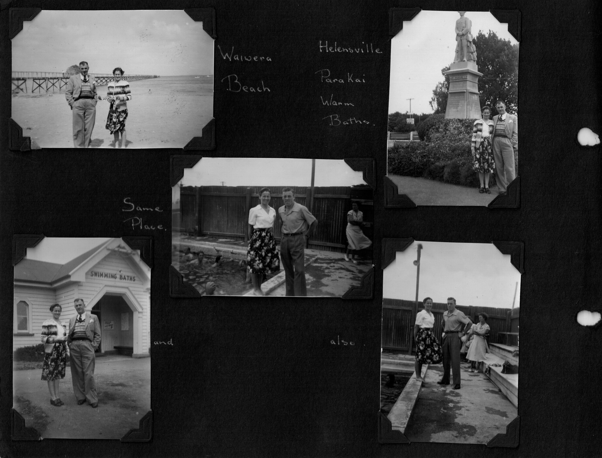 Flora Hoskins (nee Danahay) Photograph Album 2