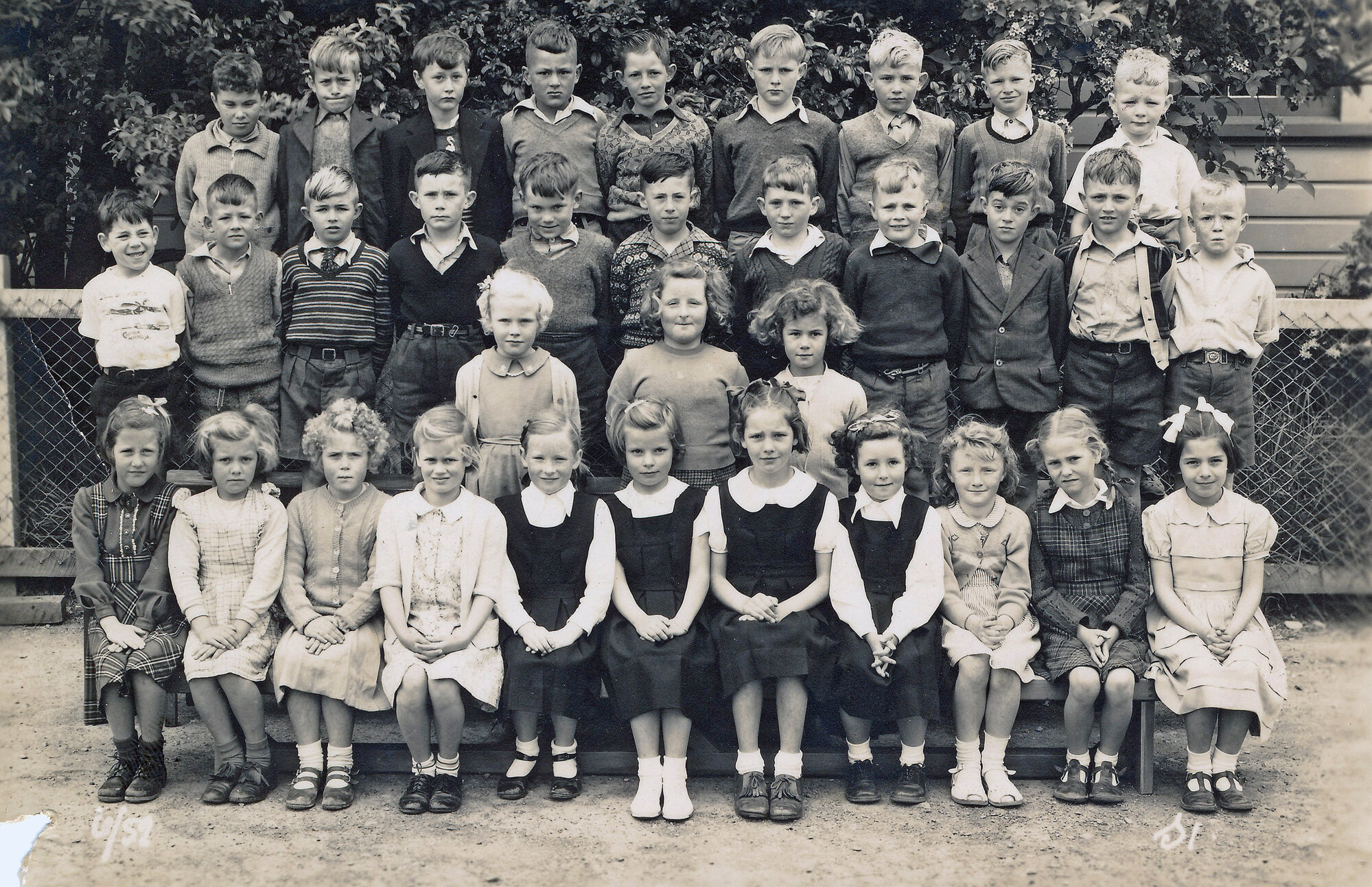 Alan Smith, Trentham School, Standard 1