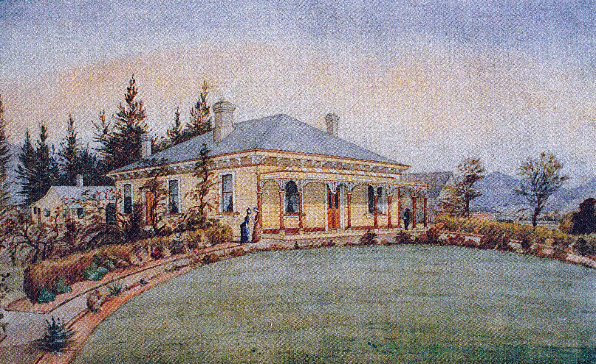 William George Haybittle and Emma Haybittle's home; ca 1890