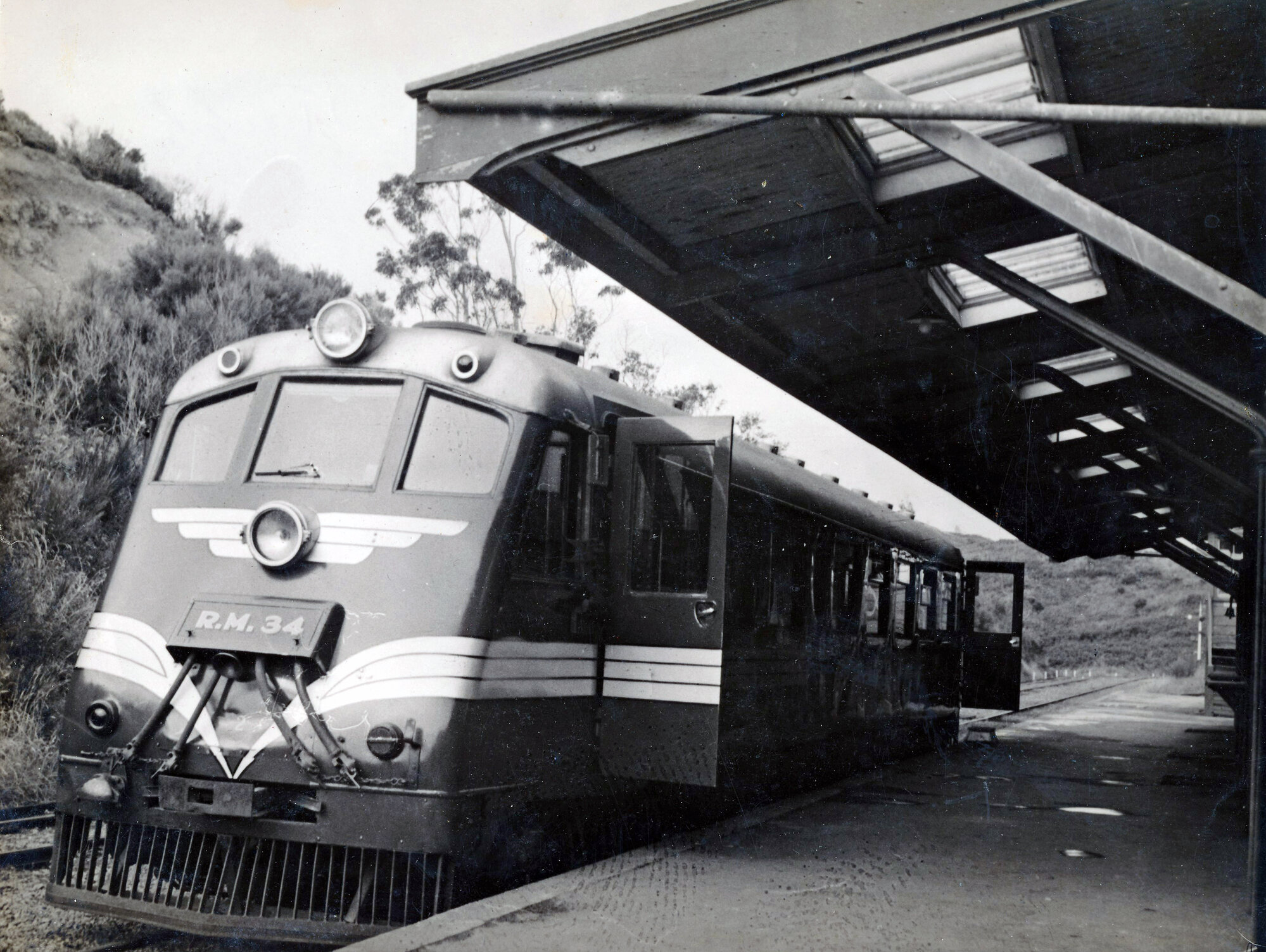 Last Railcar Through Kaitoke Station