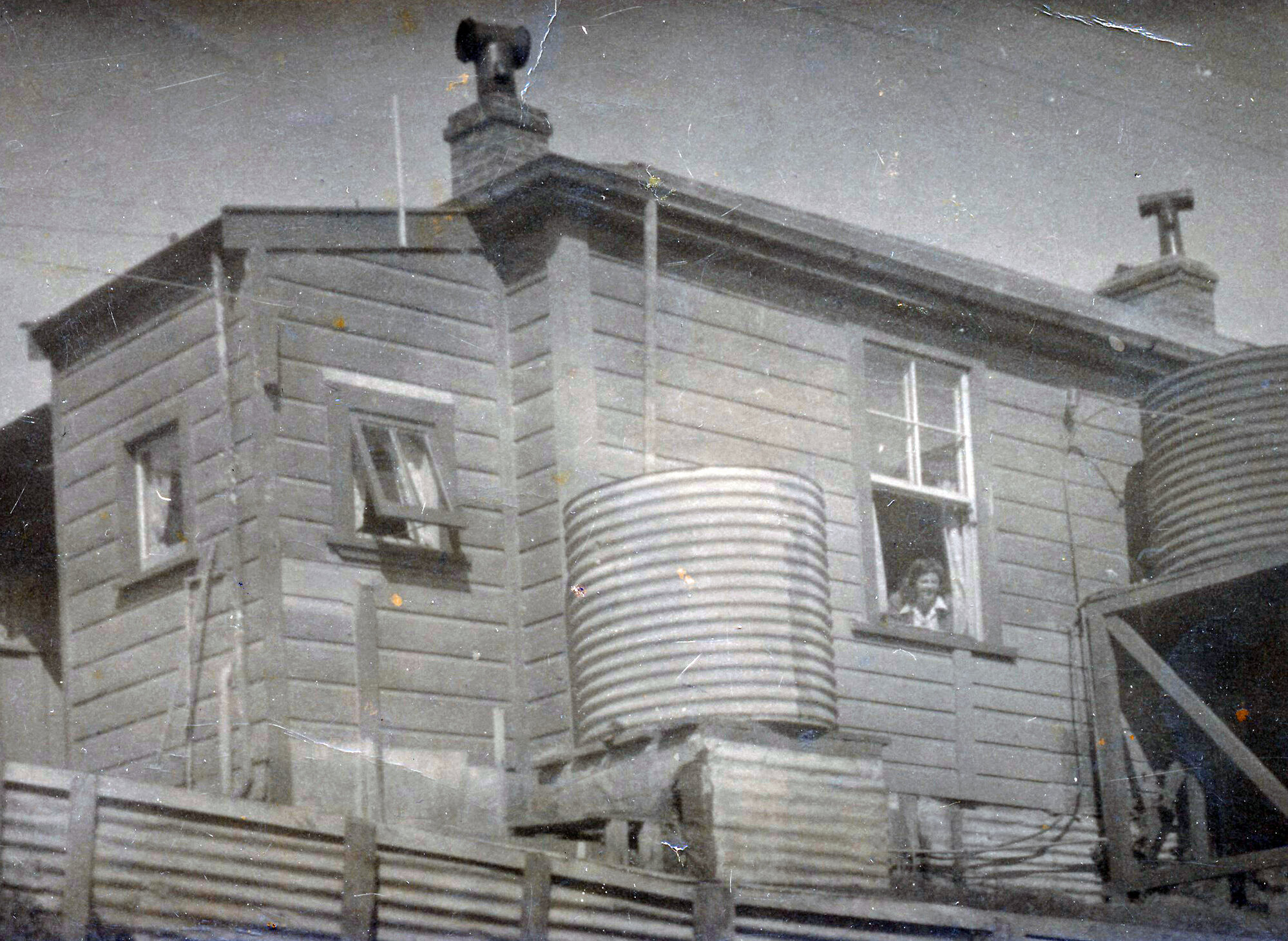 The Hyslops' residence at Kaitoke