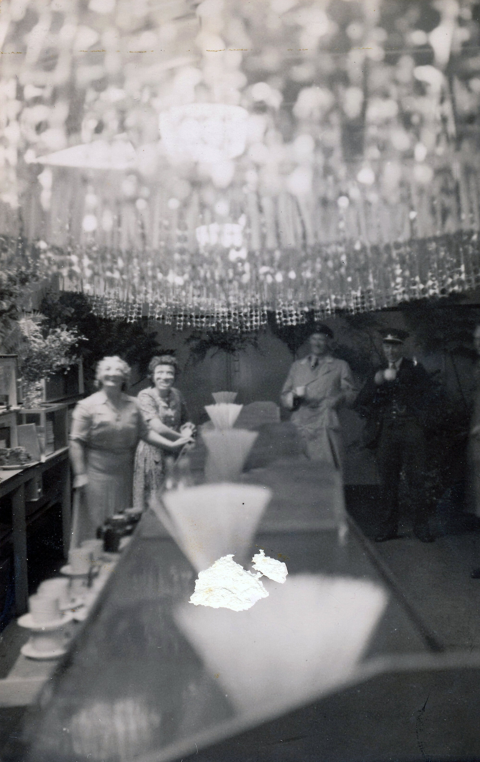 Interior of Kaitoke refreshment rooms; closing of Cross Creek