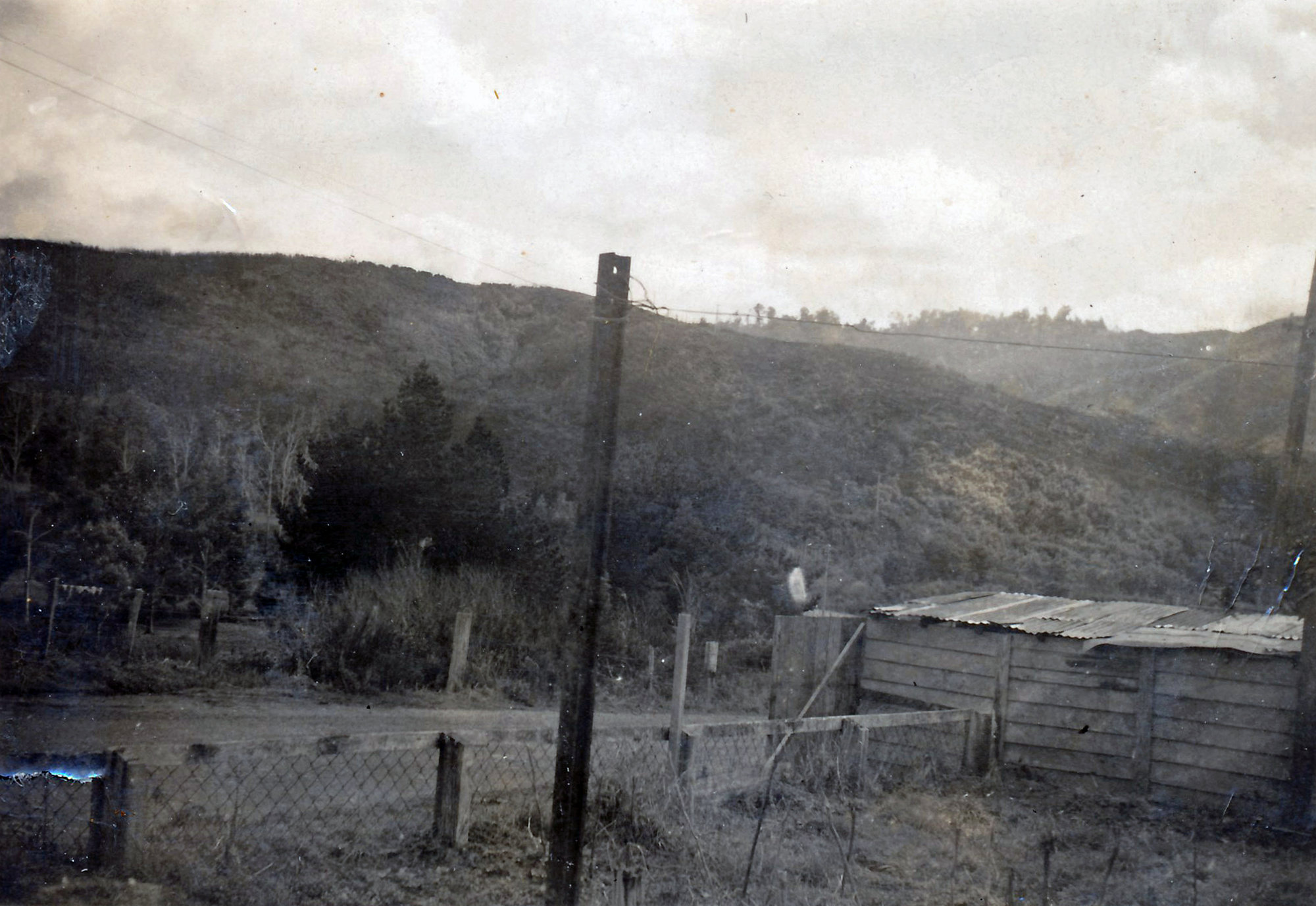 Kaitoke Station garage and outhouse