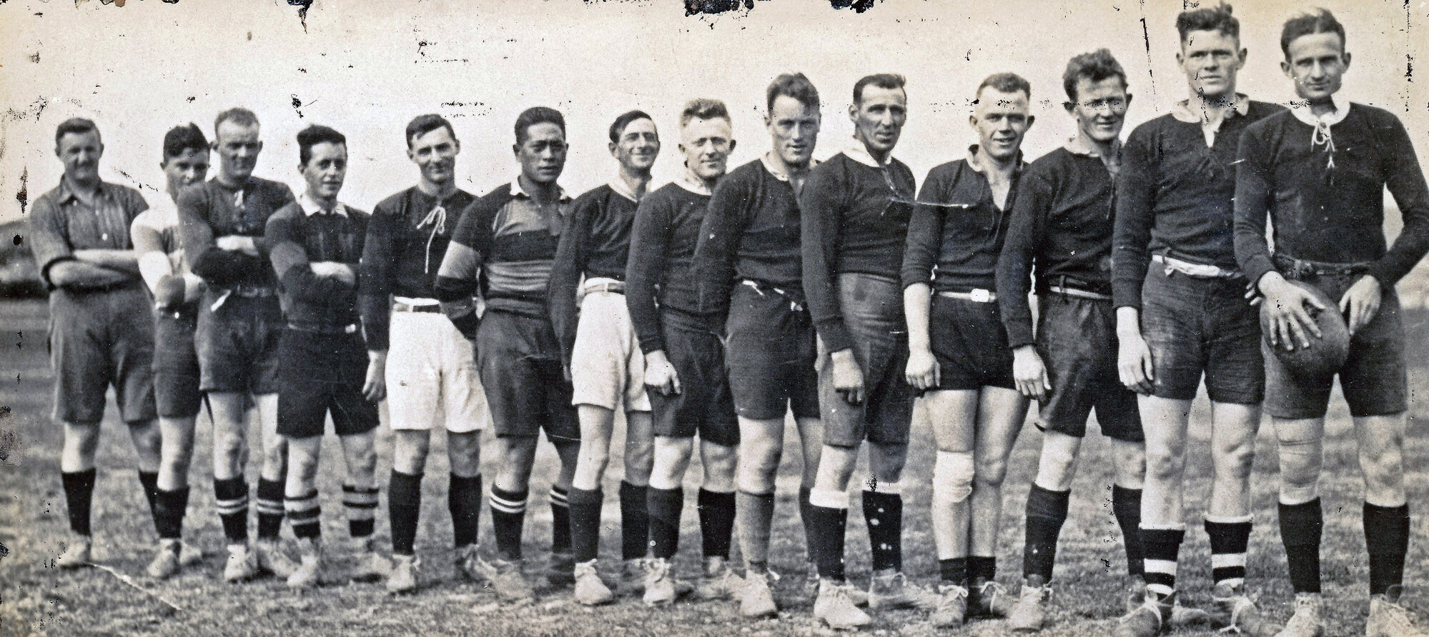 Upper Hutt Unemployed Relief Works Football Team; 1932