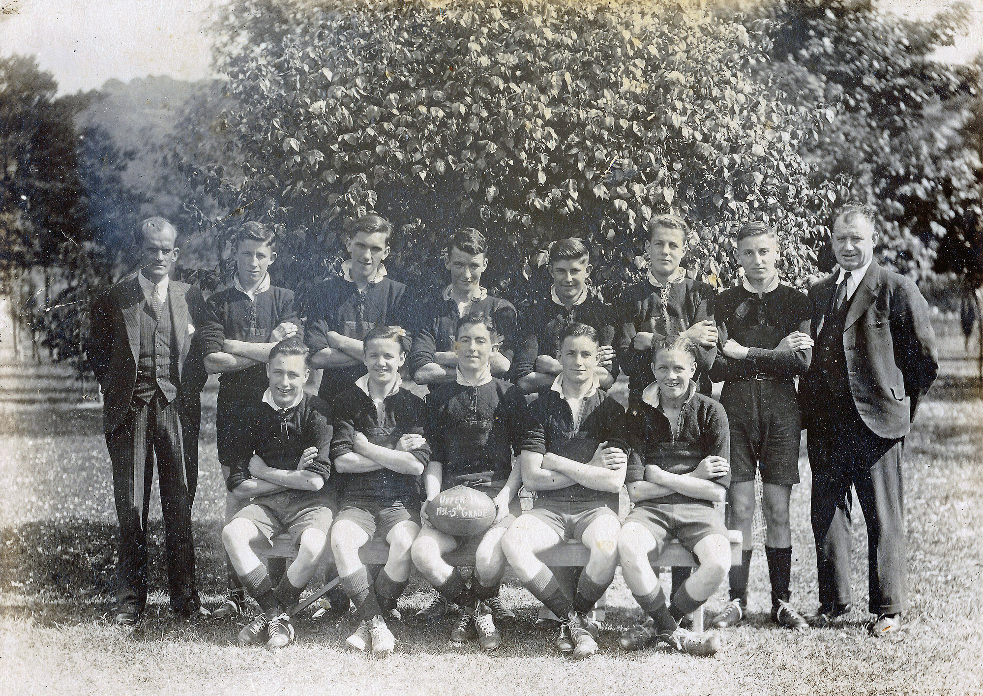 Upper Hutt Rugby Football Club fifth grade; 1936
