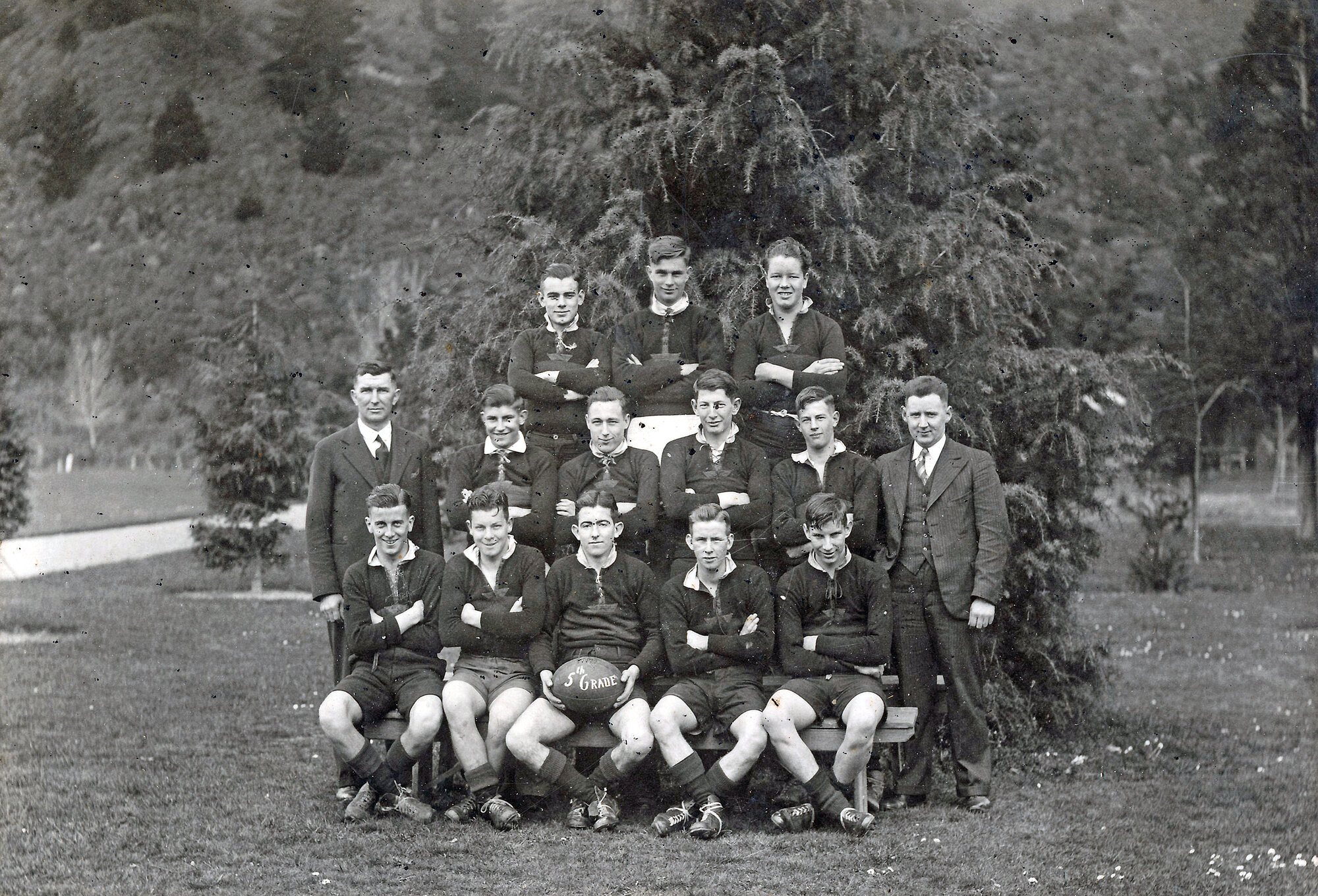 Upper Hutt Rugby Football Club fifth grade (fifth in championship); 1937