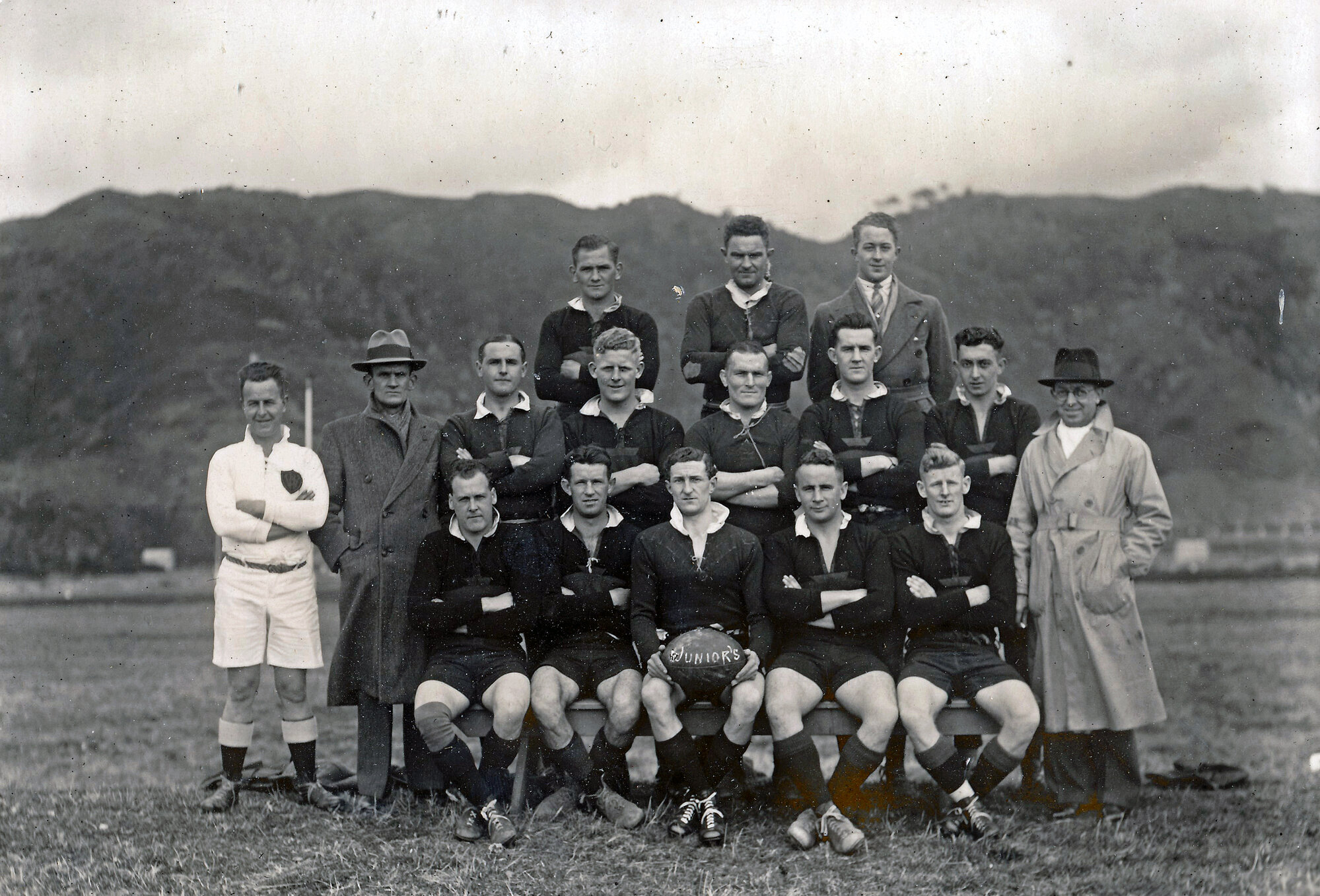 Upper Hutt Rugby Football Club junior grade first division runners up; 1937